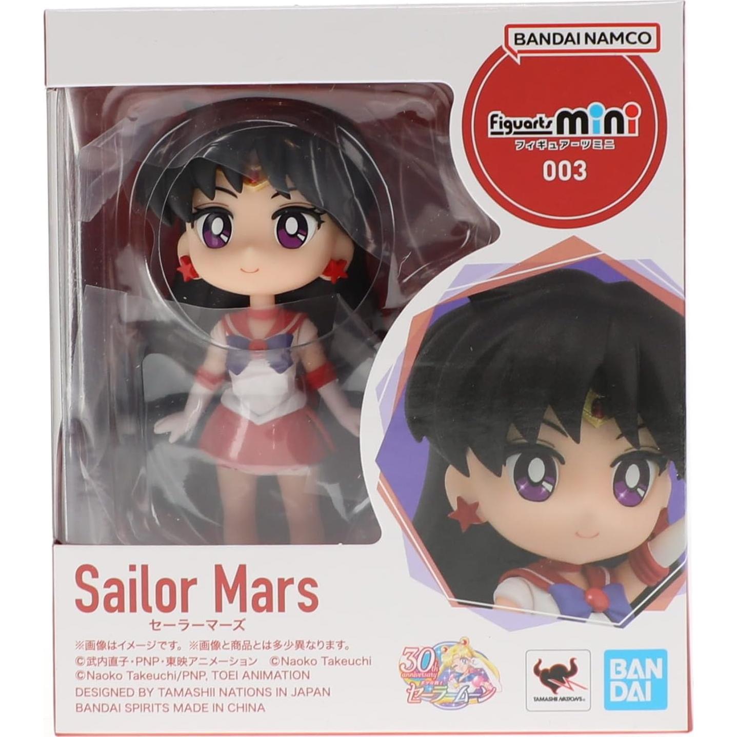 Figura de acción Sailor Mars Figuarts Mini Bandai 8.9 cm