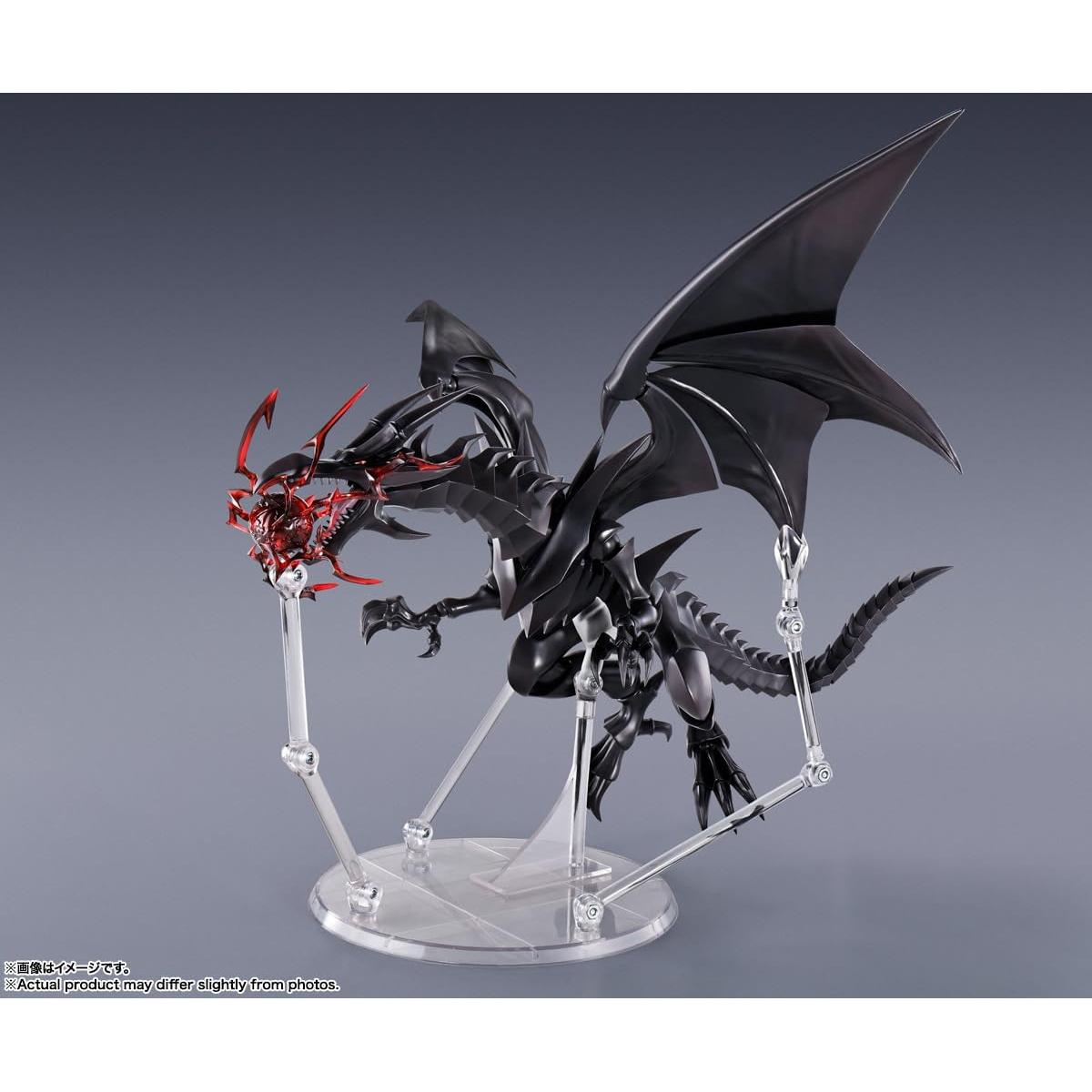 Figura de Acción Dragón Negro de Ojos Rojos Bandai S.H.MonsterArts