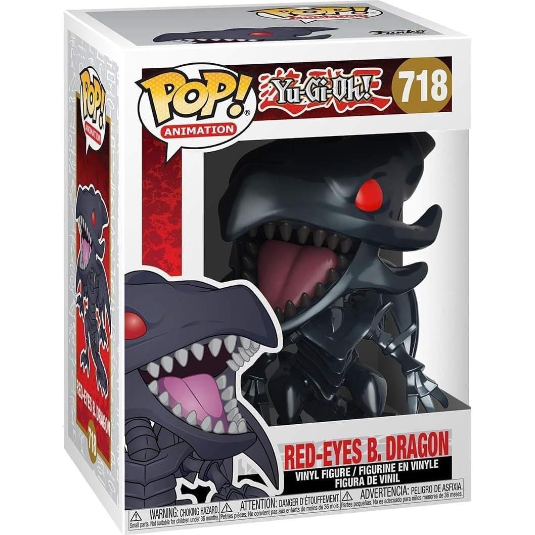 Funko Pop! Dragón Negro de Ojos Rojos Yu-Gi-Oh 9.5 cm
