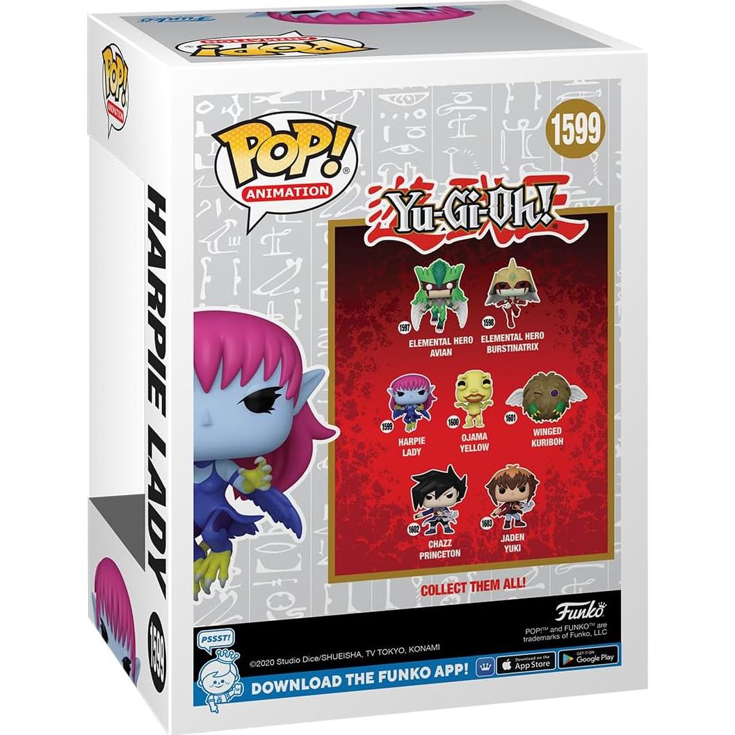 Funko Pop! Dama Harpia Yu-Gi-Oh - Figura de Vinilo 10.4 cm