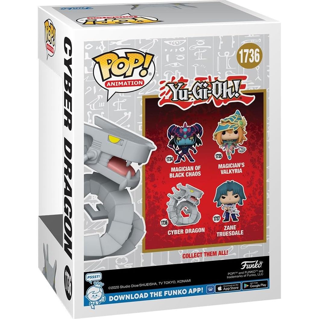 Figura de Vinilo Funko POP Yu-Gi-Oh Dragón Cibernético 11 cm