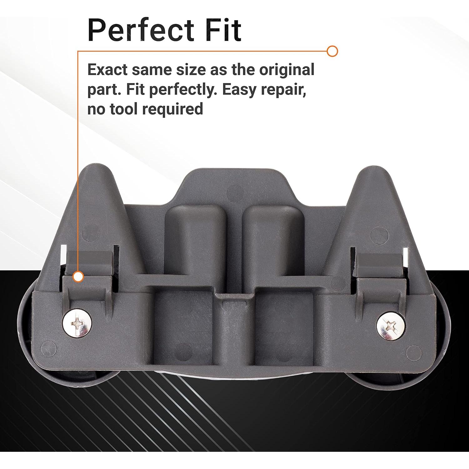 Rueda de estante lavavajillas BlueStars W10195416 - Paquete 4