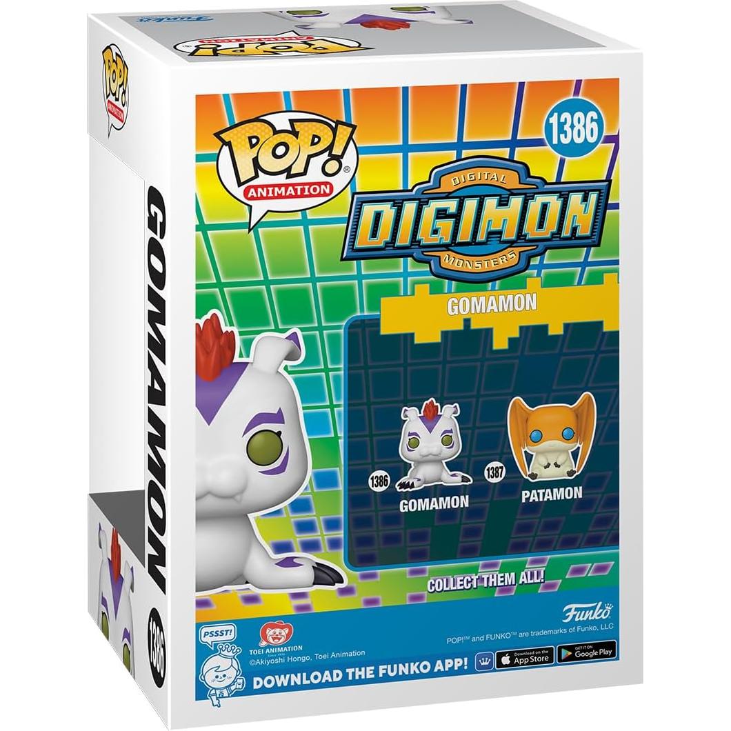 Figura de Vinilo Funko Pop! Digimon Gomamon 9.5 cm Coleccionable