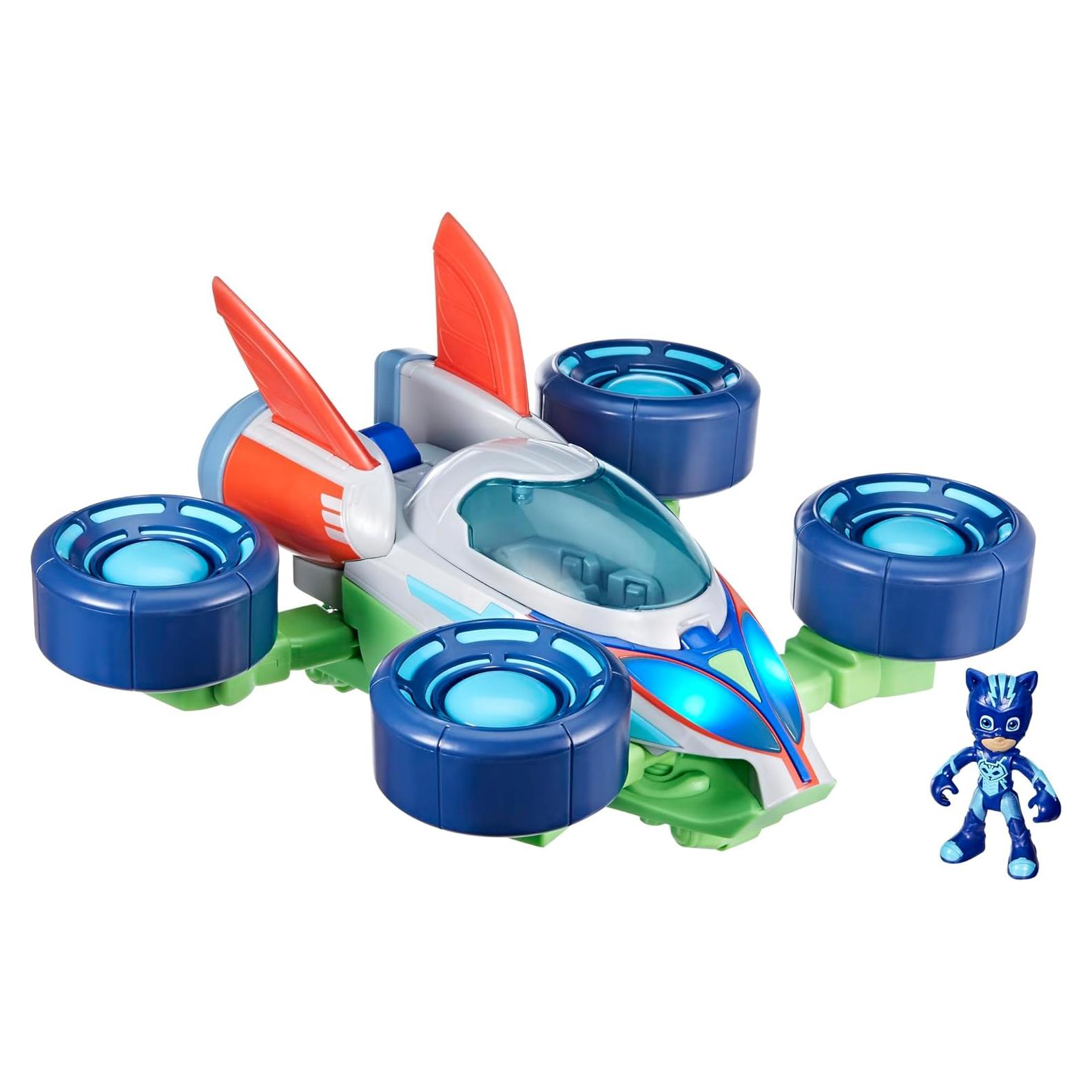 Vehículo Convertible PJ Masks Power Heroes Catboy 3 en 1