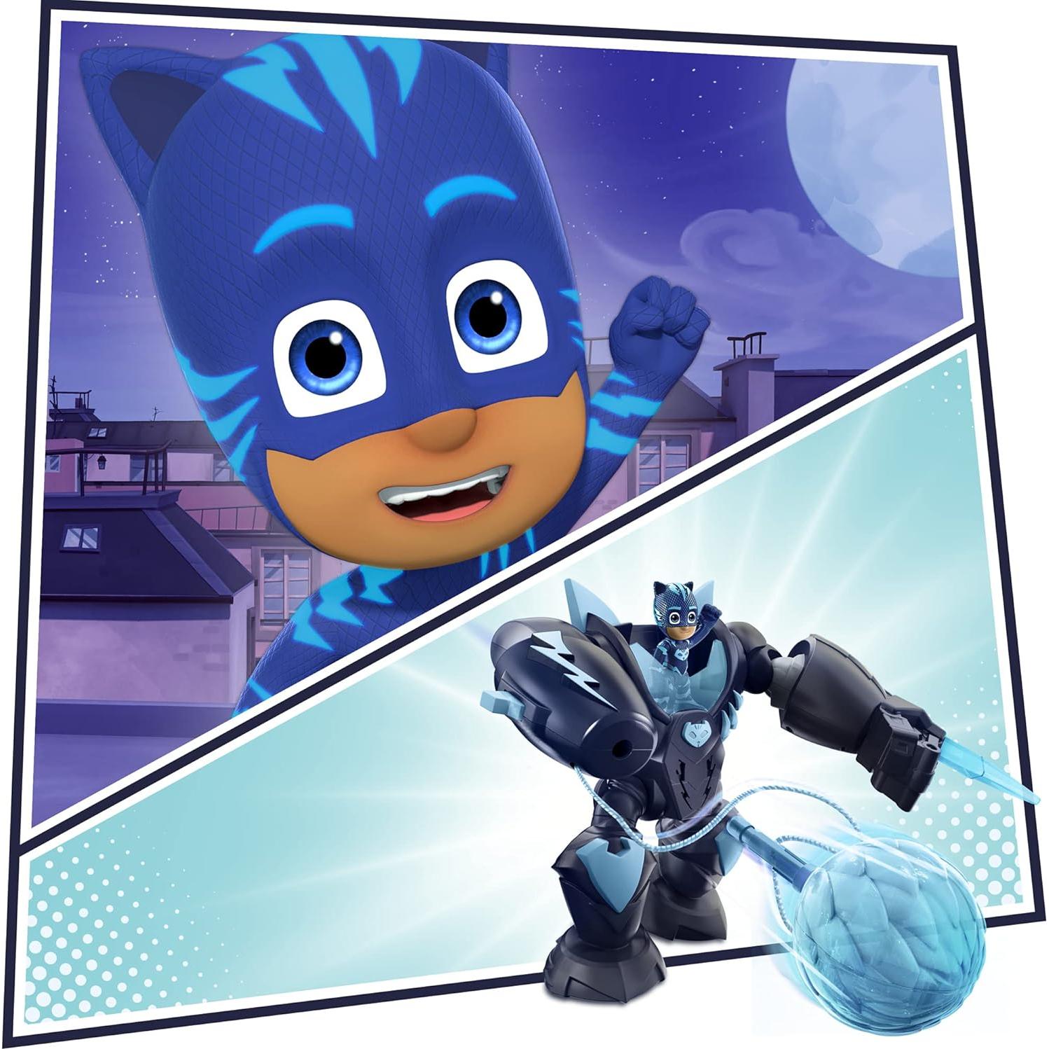 Juguete PJ Masks Robo-Catboy con Luces y Sonidos - Hasbro