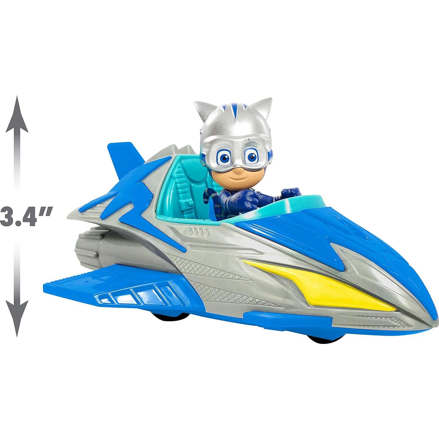 PJ Masks Gato-Chico Auto y Figura 3" Just Play