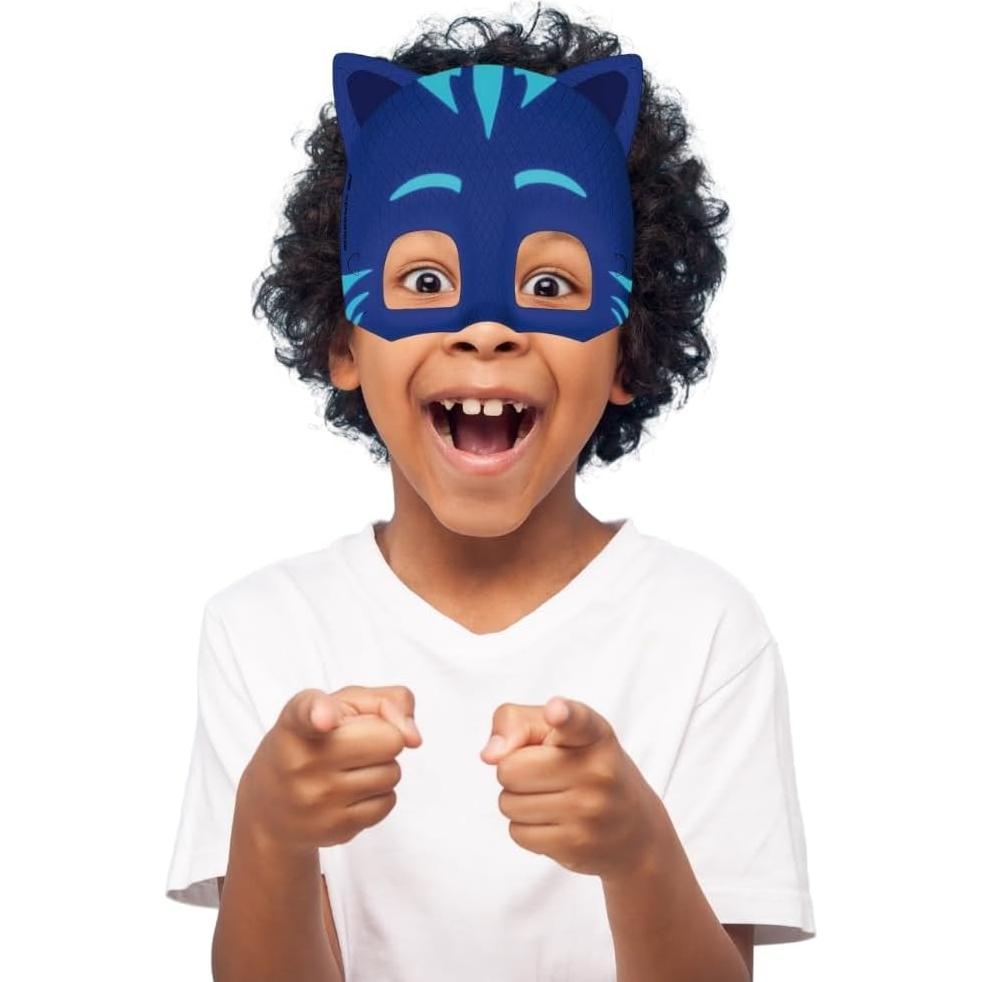 Máscaras de Fiesta PJ Masks - 8 Colores Asortidos - Unisex