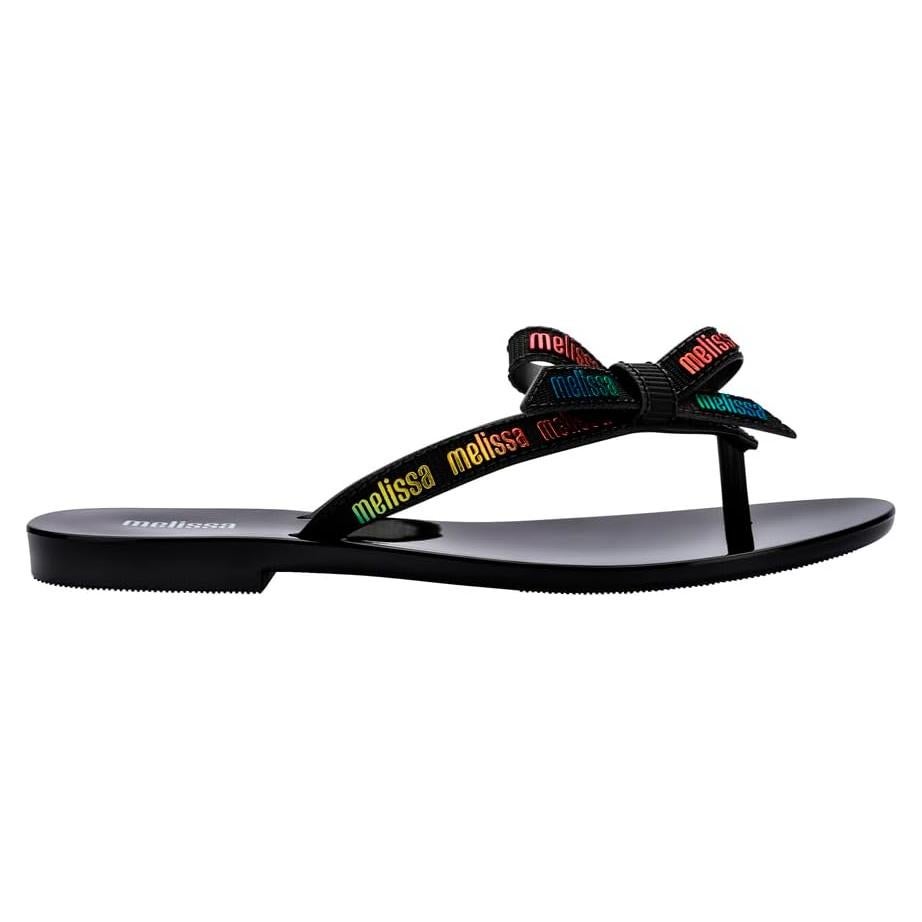 Chanclas Melissa Harmonic M Lover Negro Resistente al Agua