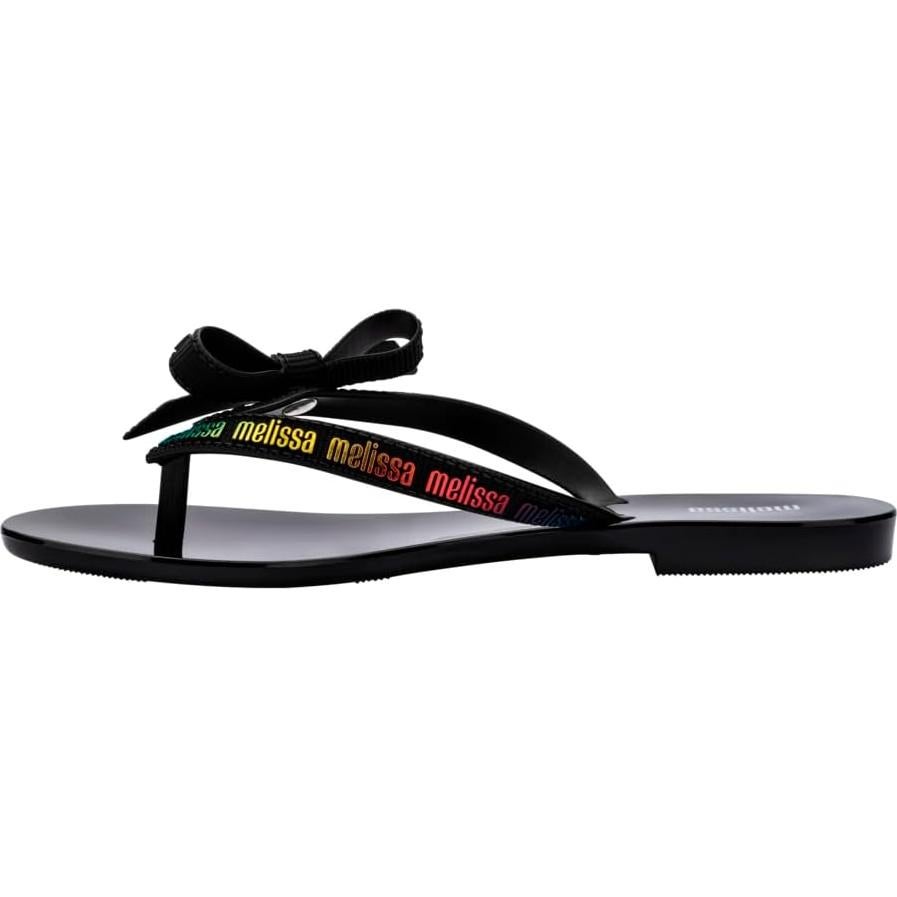 Chanclas Melissa Harmonic M Lover Negro Resistente al Agua