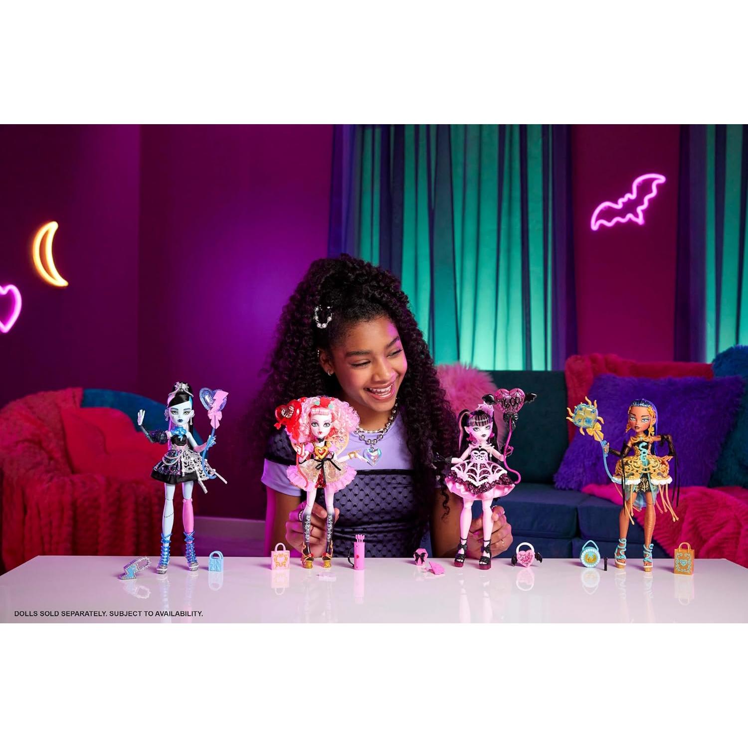 Muñeca de Cumpleaños Scary Sweet Monster High Cupid Asteria