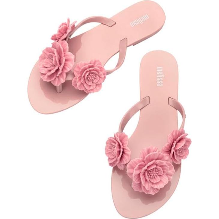 Chanclas Melissa Harmonic Rosa 23x9cm Resistentes Agua