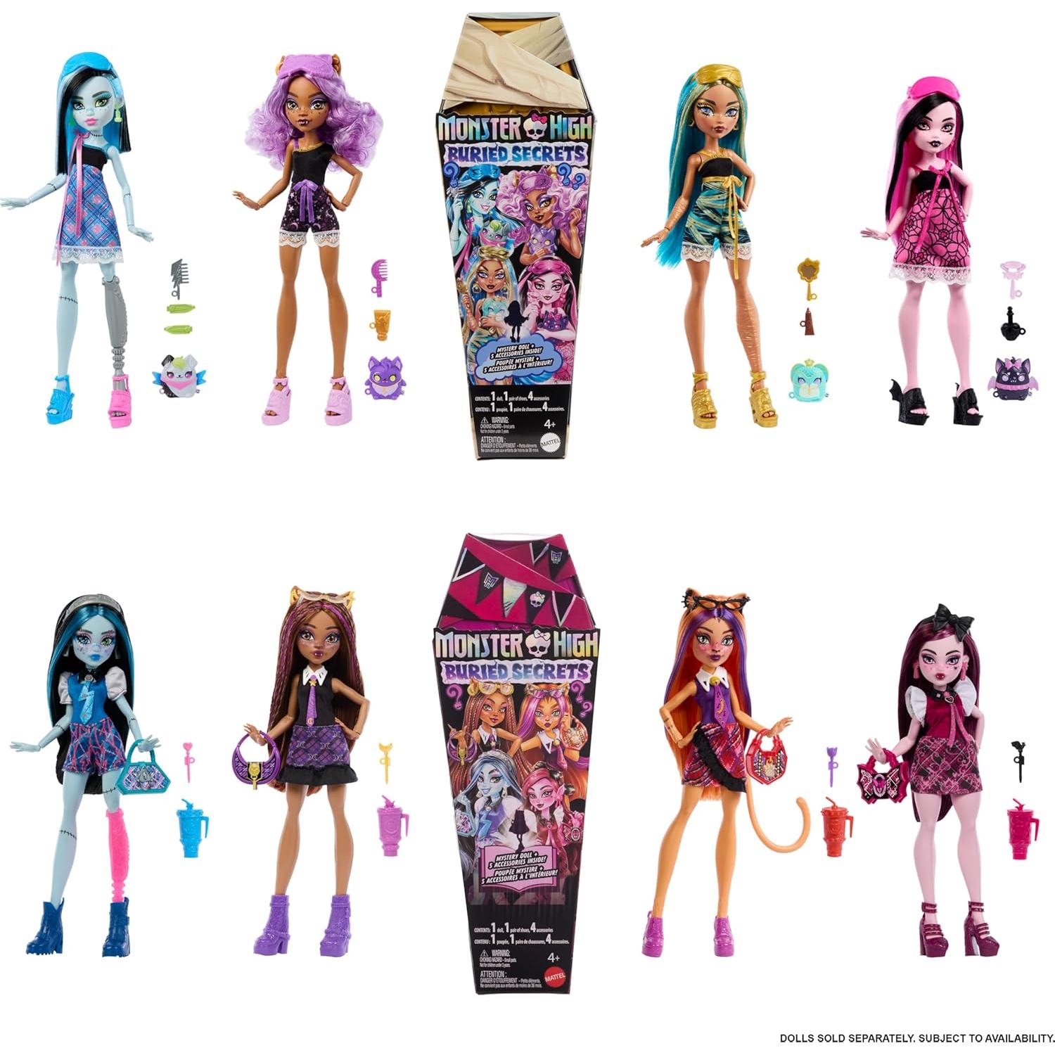 Muñeca Monster High Secretos Enterrados con Accesorios