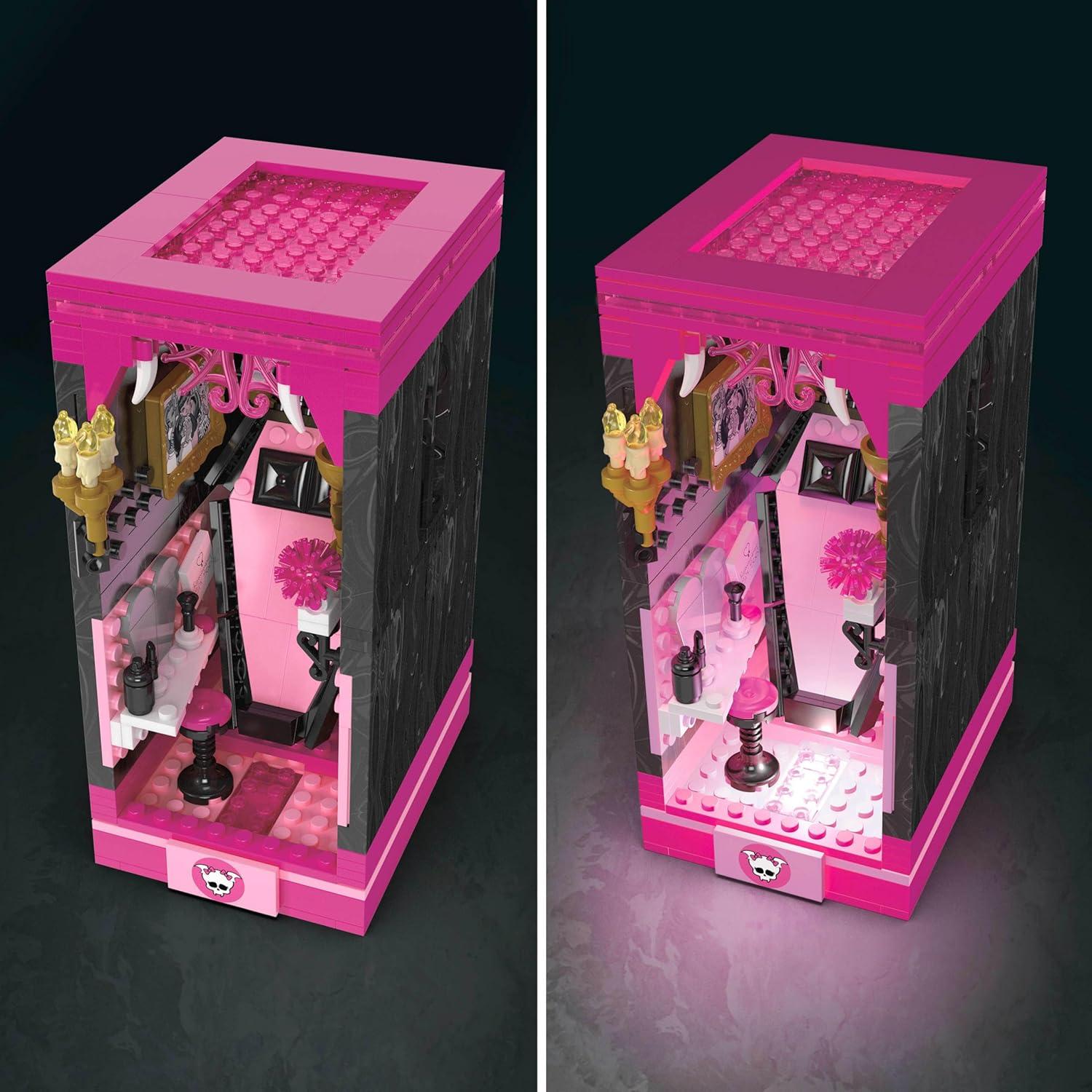 Set de Construcción Monster High Draculaura Cripta Boo 301 Piezas