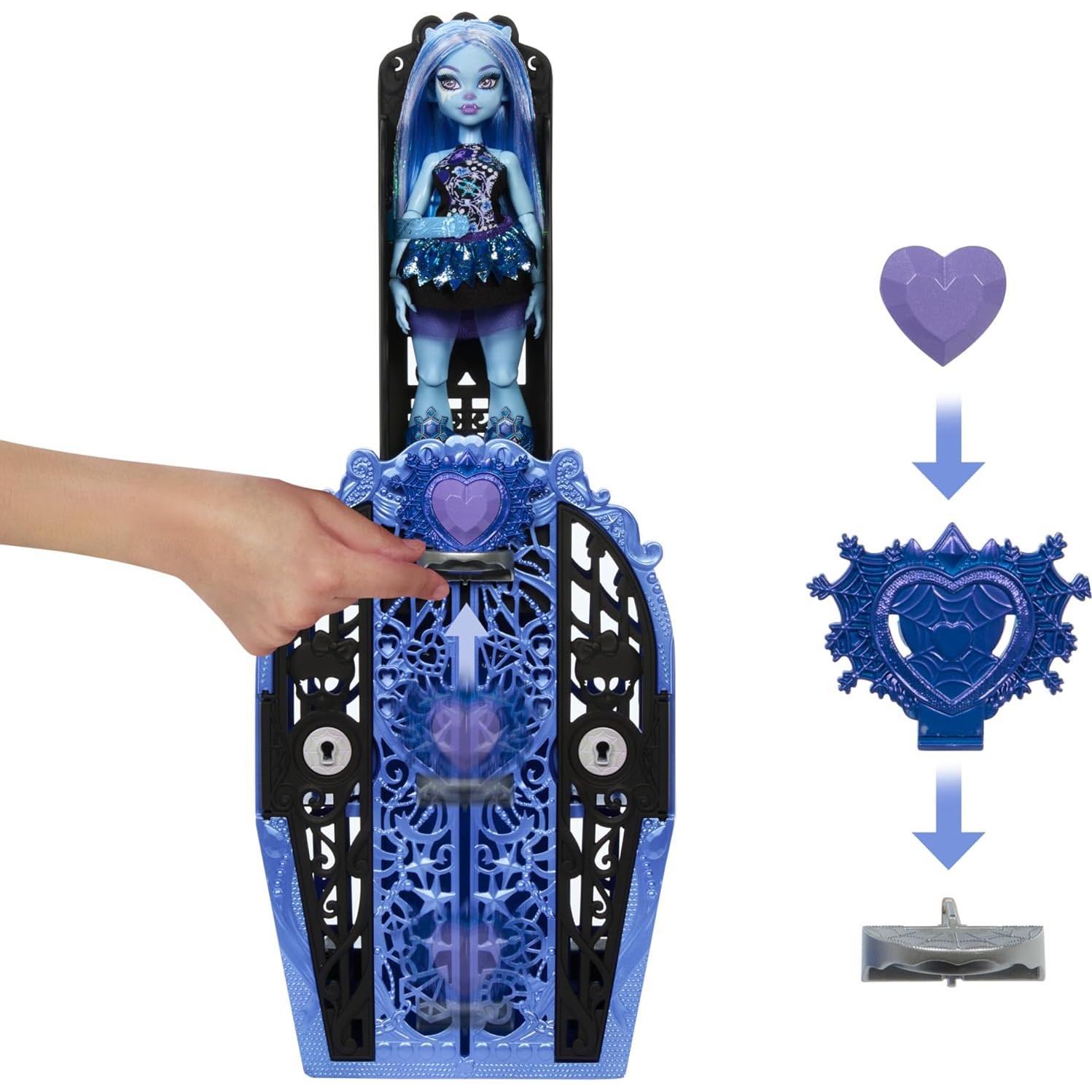 Muñeca Abbey Bominable con Armario y Accesorios Monster High