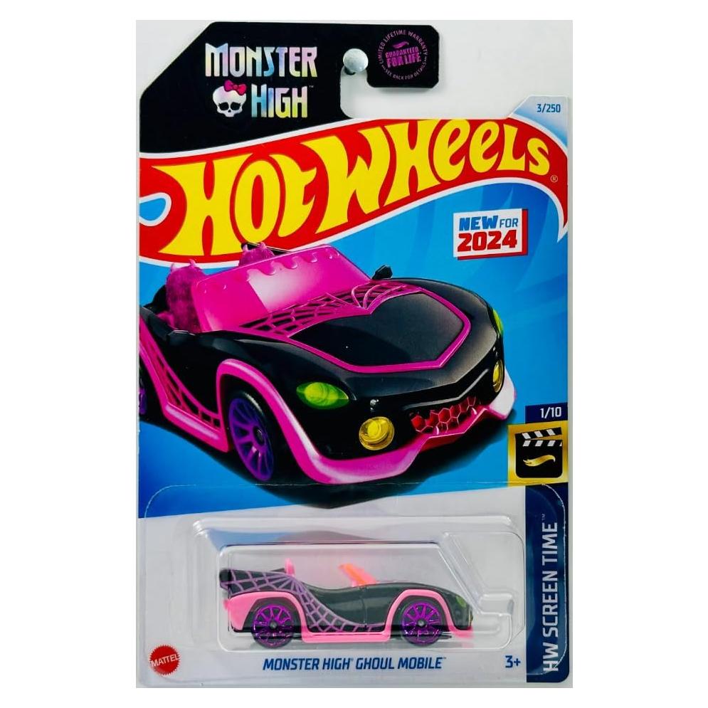 Hot Wheels Monster High Ghoul Mobile 1:64 - Mattel