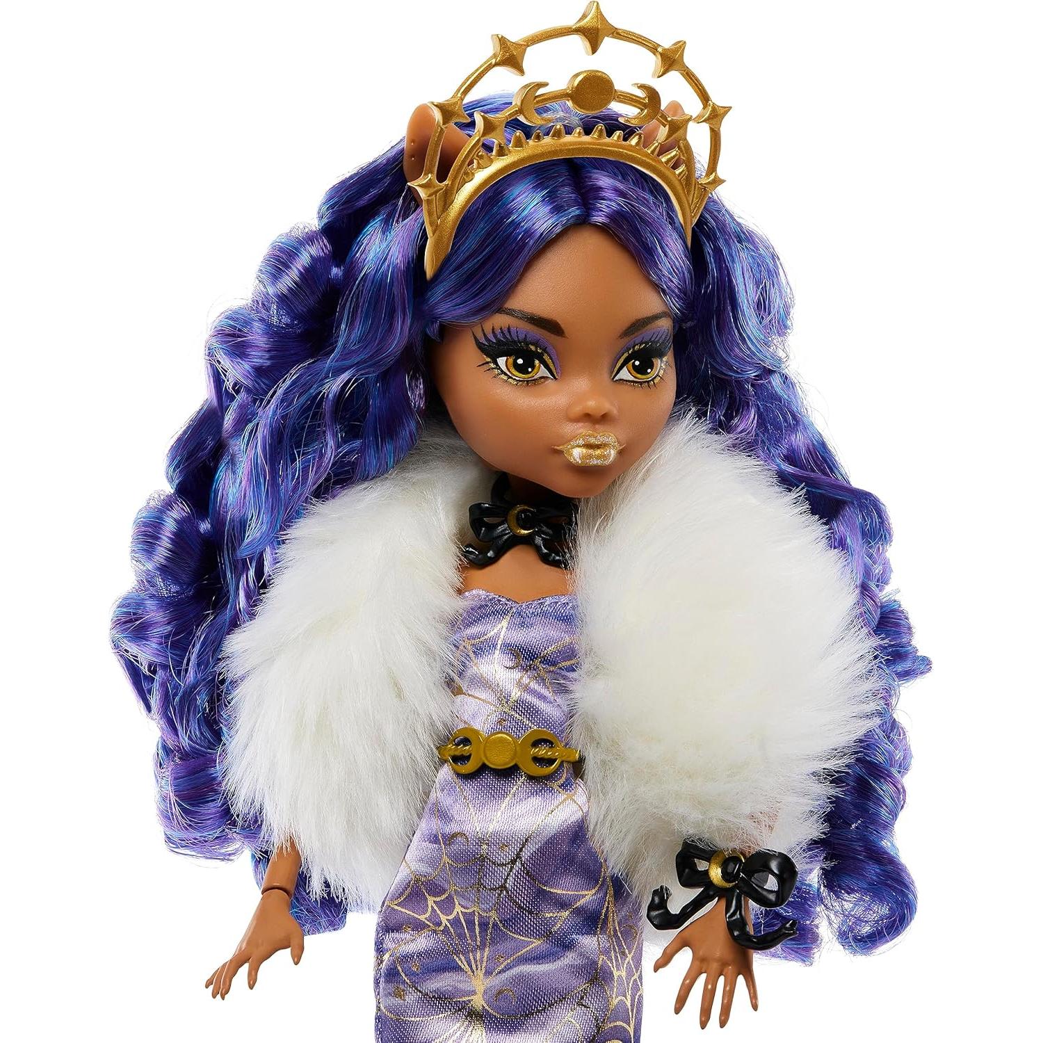 Muñeca Clawdeen Wolf Monster High Edición Howliday Invierno