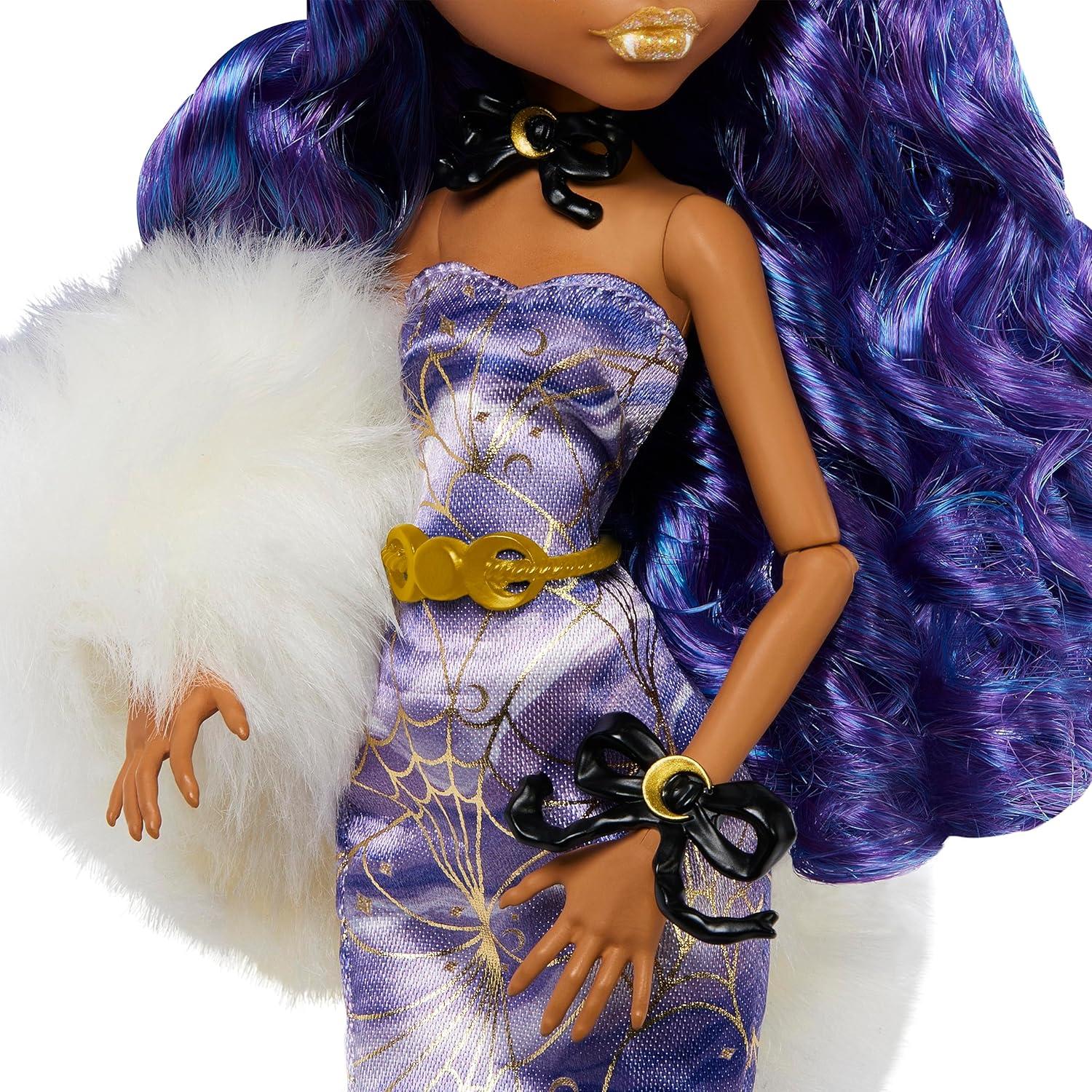 Muñeca Clawdeen Wolf Monster High Edición Howliday Invierno