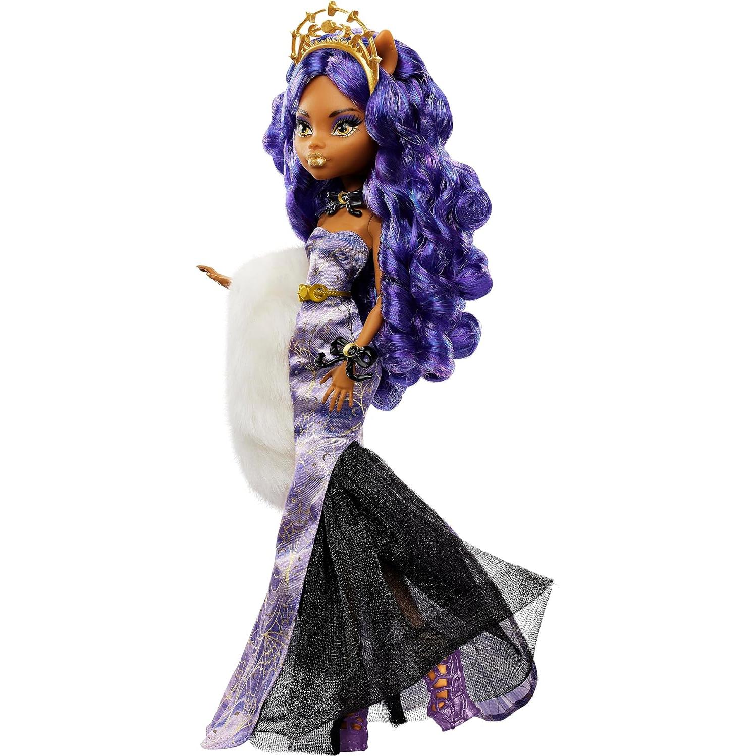 Muñeca Clawdeen Wolf Monster High Edición Howliday Invierno