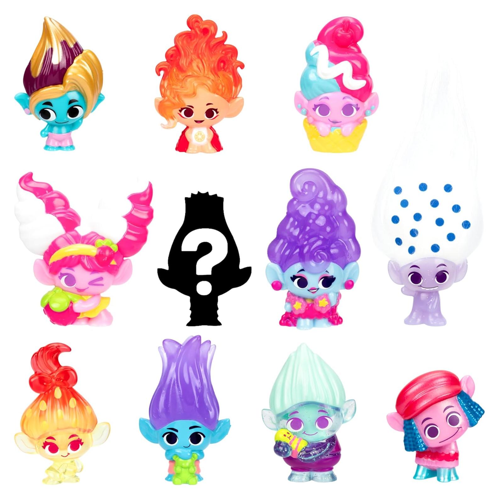 Figuras Coleccionables Trolls Mineez DreamWorks - Paquete 11