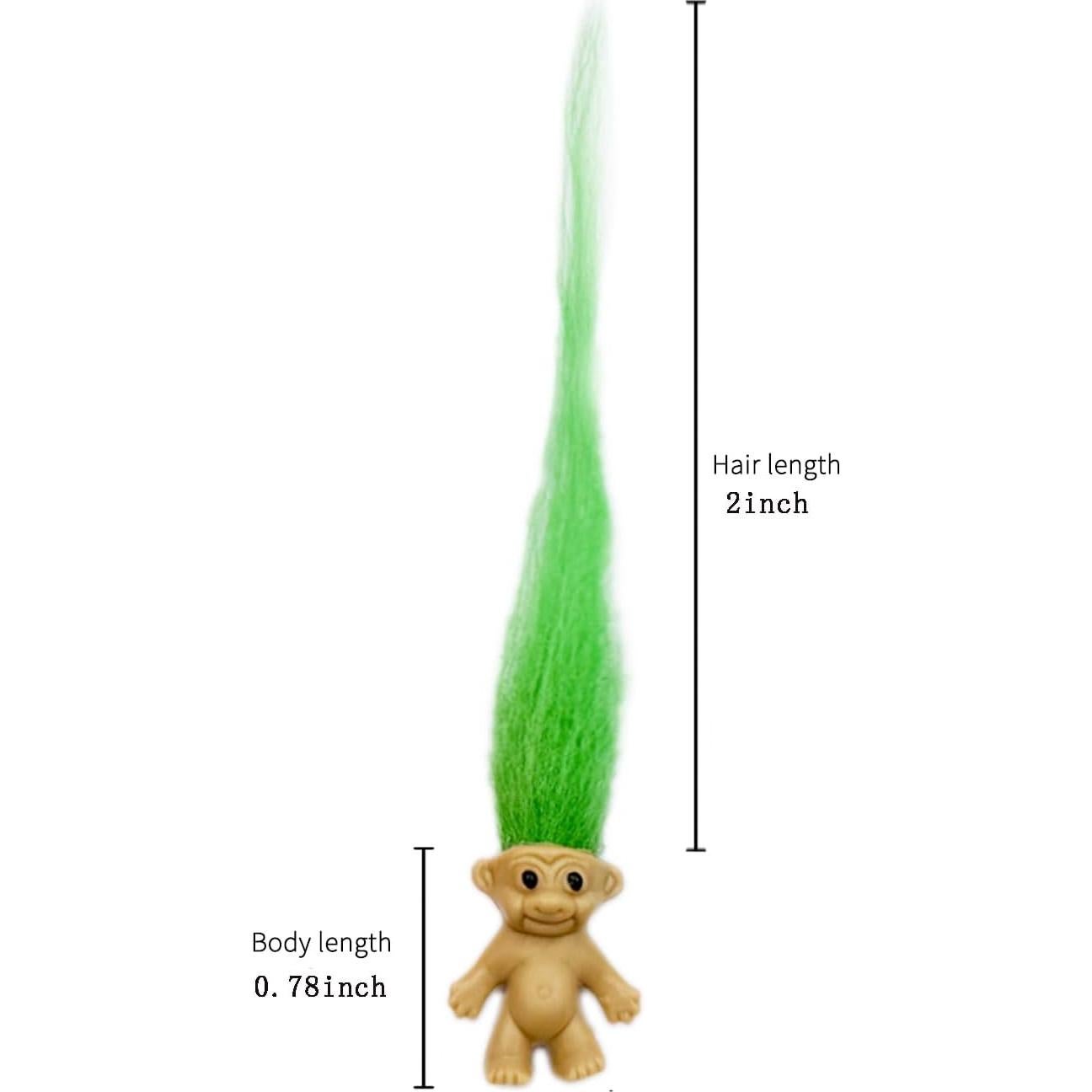 30 Muñecos Troll Mini Yintlilocn de Colores Variados 1.98 cm