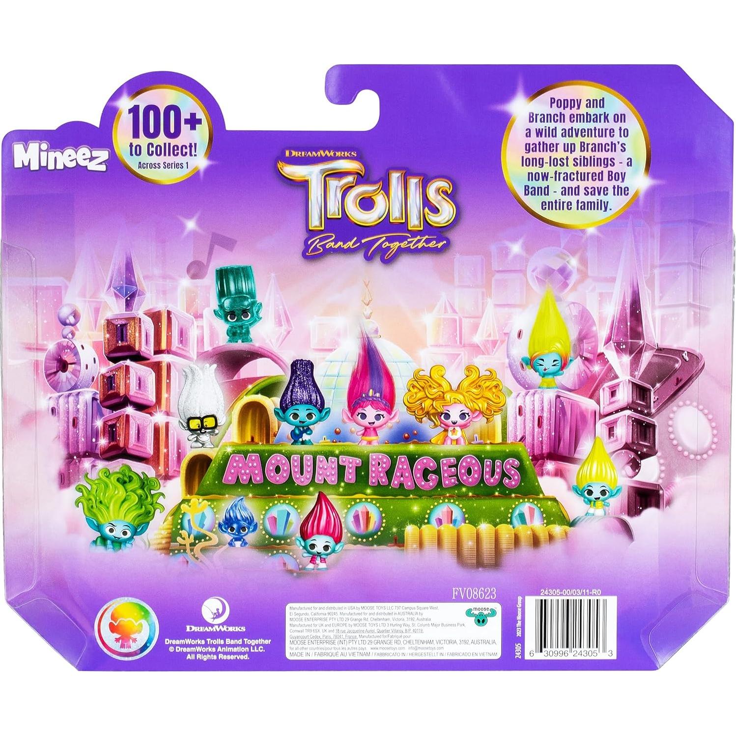 Figuras Coleccionables DreamWorks Trolls Mineez 11 Piezas