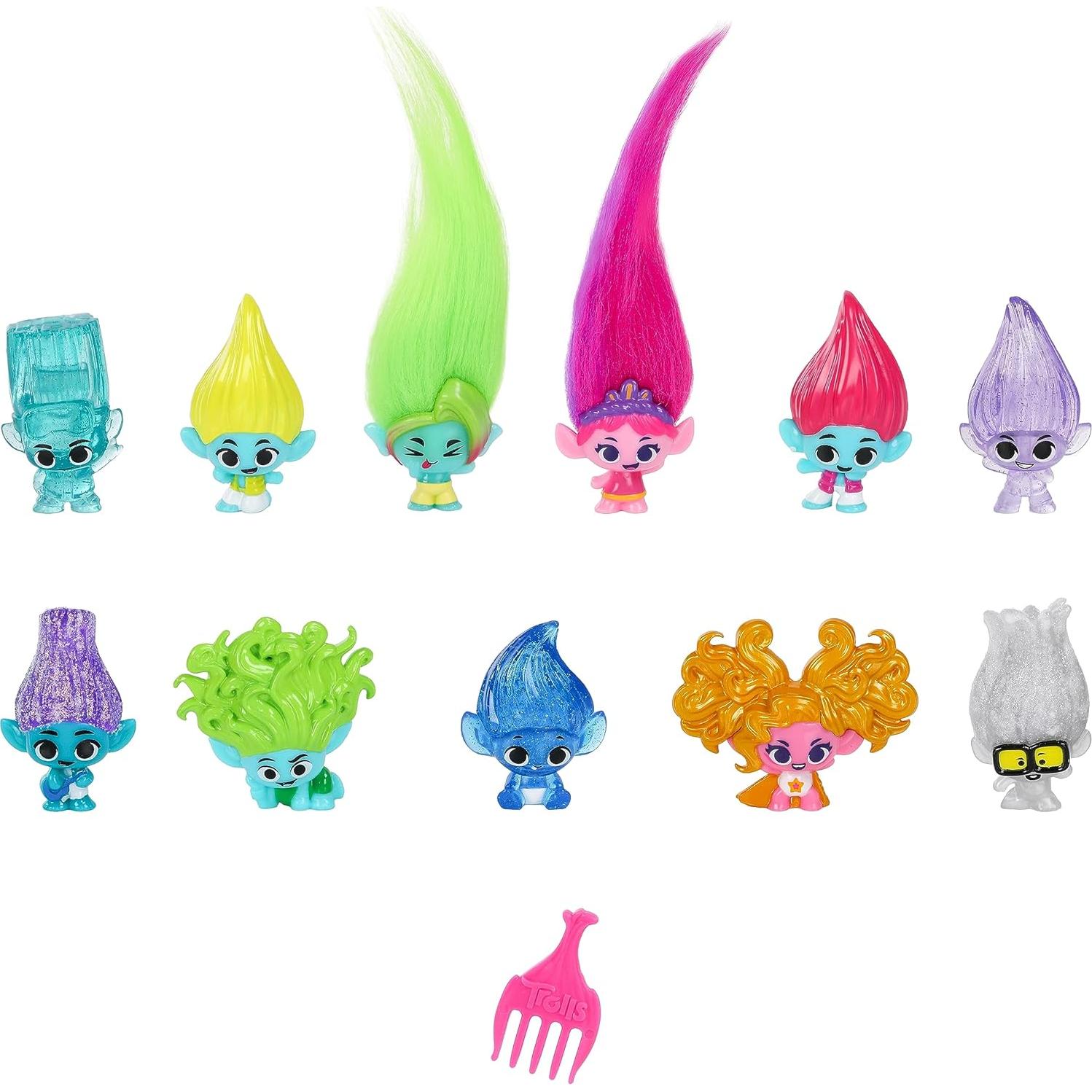 Figuras Coleccionables DreamWorks Trolls Mineez 11 Piezas