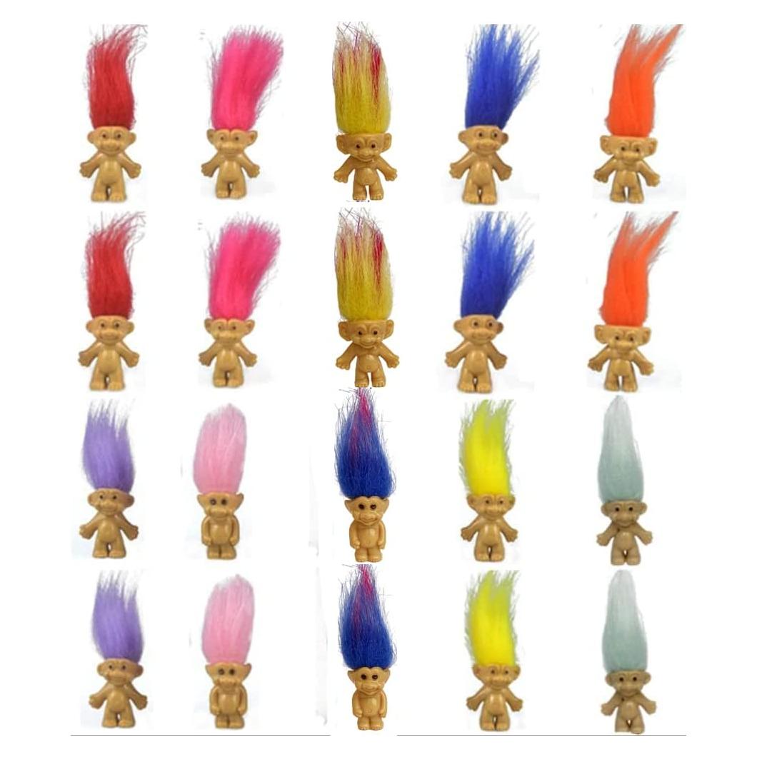 Muñecos Troll Vintage Yintlilocn 20PCS PVC 7.62 cm