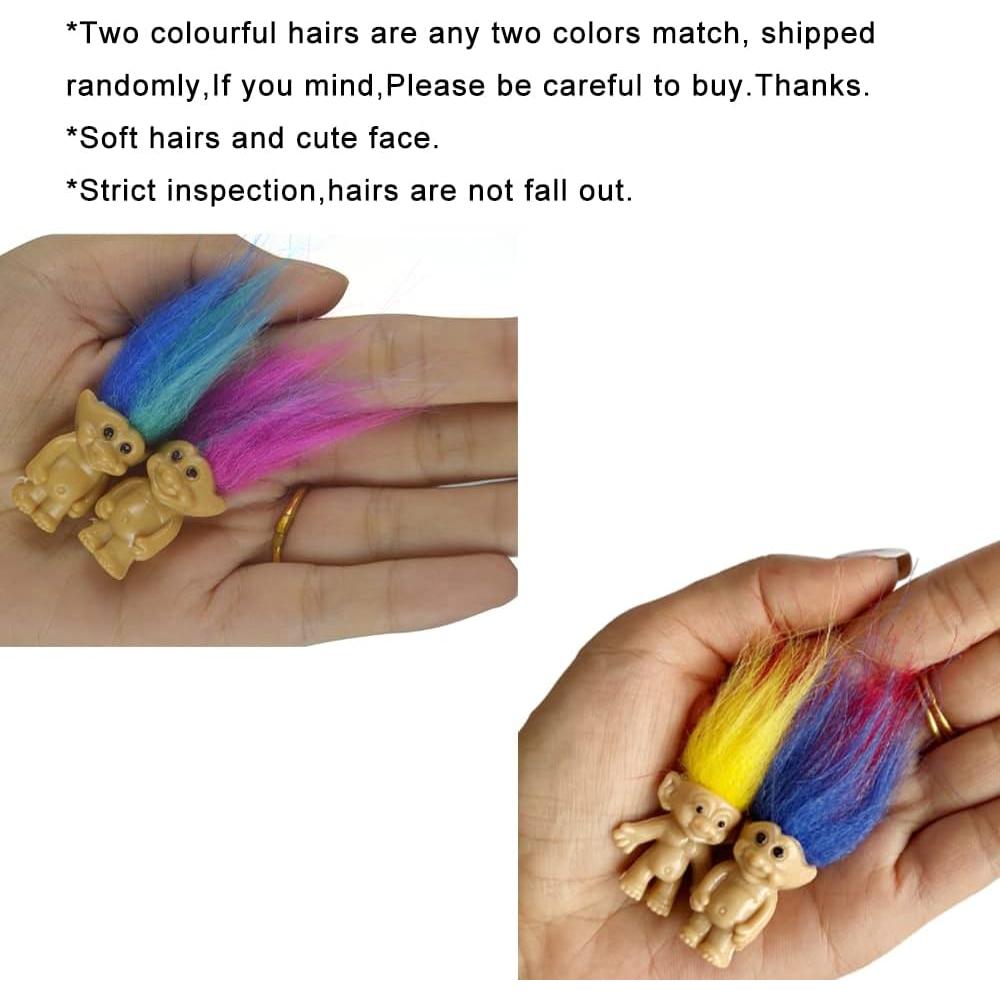 Muñecos Troll Vintage Yintlilocn 20PCS PVC 7.62 cm