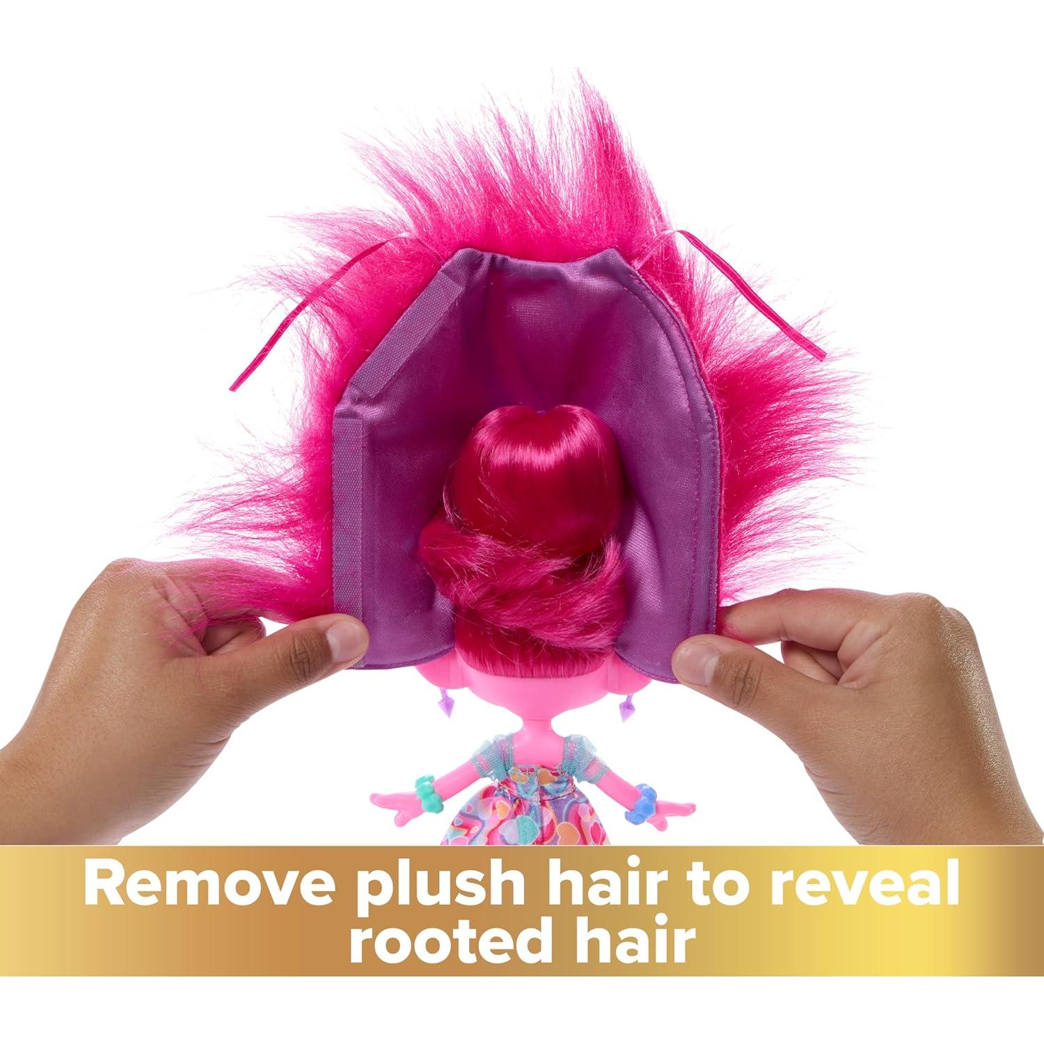 Muñeca de Moda Hairsational Reveals Reina Poppy Mattel 15 Accesorios