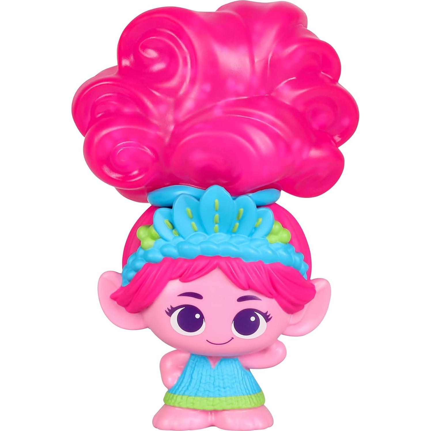 Muñeca Poppy DreamWorks Trolls Pelo Estirable 15.4 cm