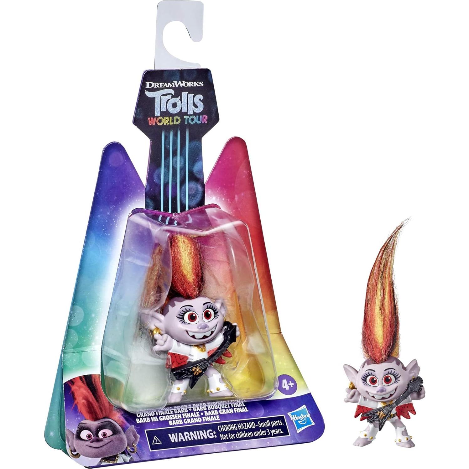 Muñeca DreamWorks Trolls Gran Final Barb con Guitarra 12.7cm