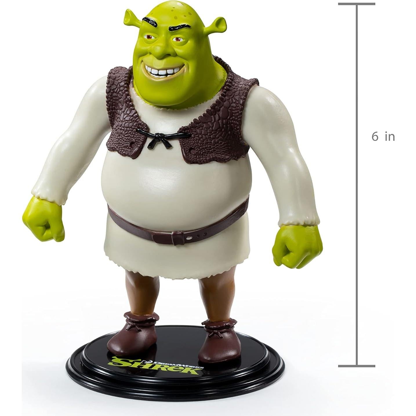 Figura Coleccionable BendyFigs Shrek Noble 15.24 cm