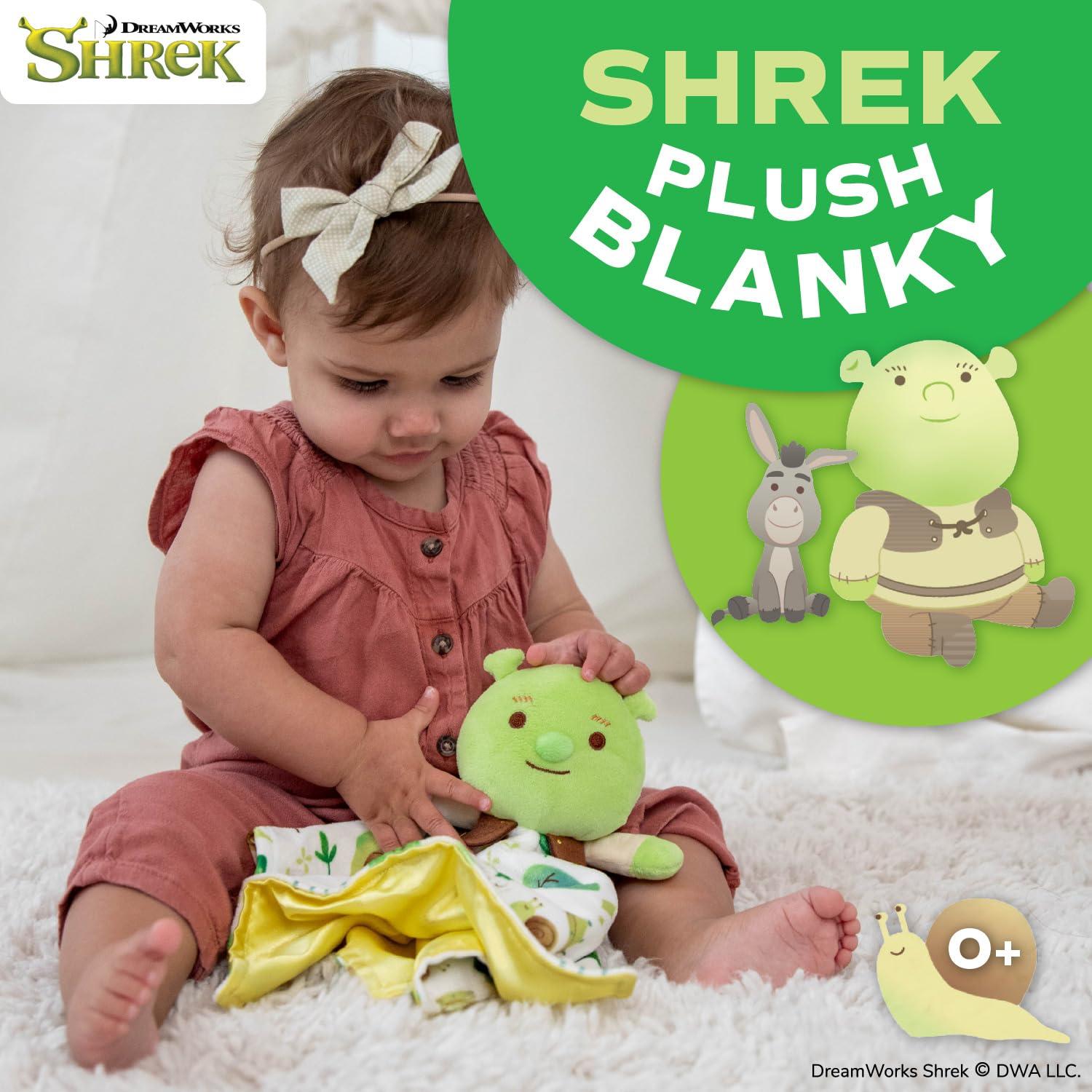 Manta Shrek Kids Preferred - Peluche Suave 30x30 cm