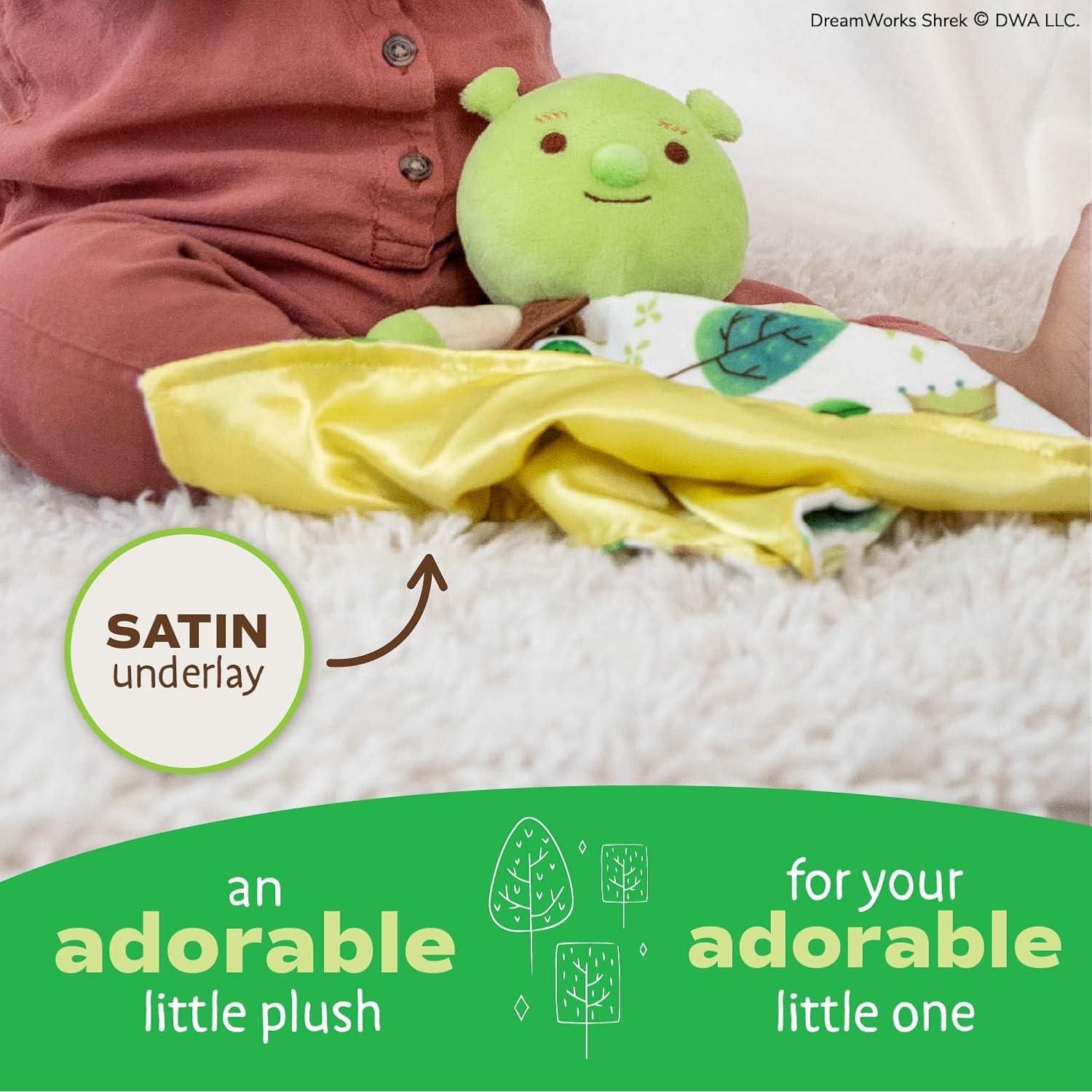 Manta Shrek Kids Preferred - Peluche Suave 30x30 cm