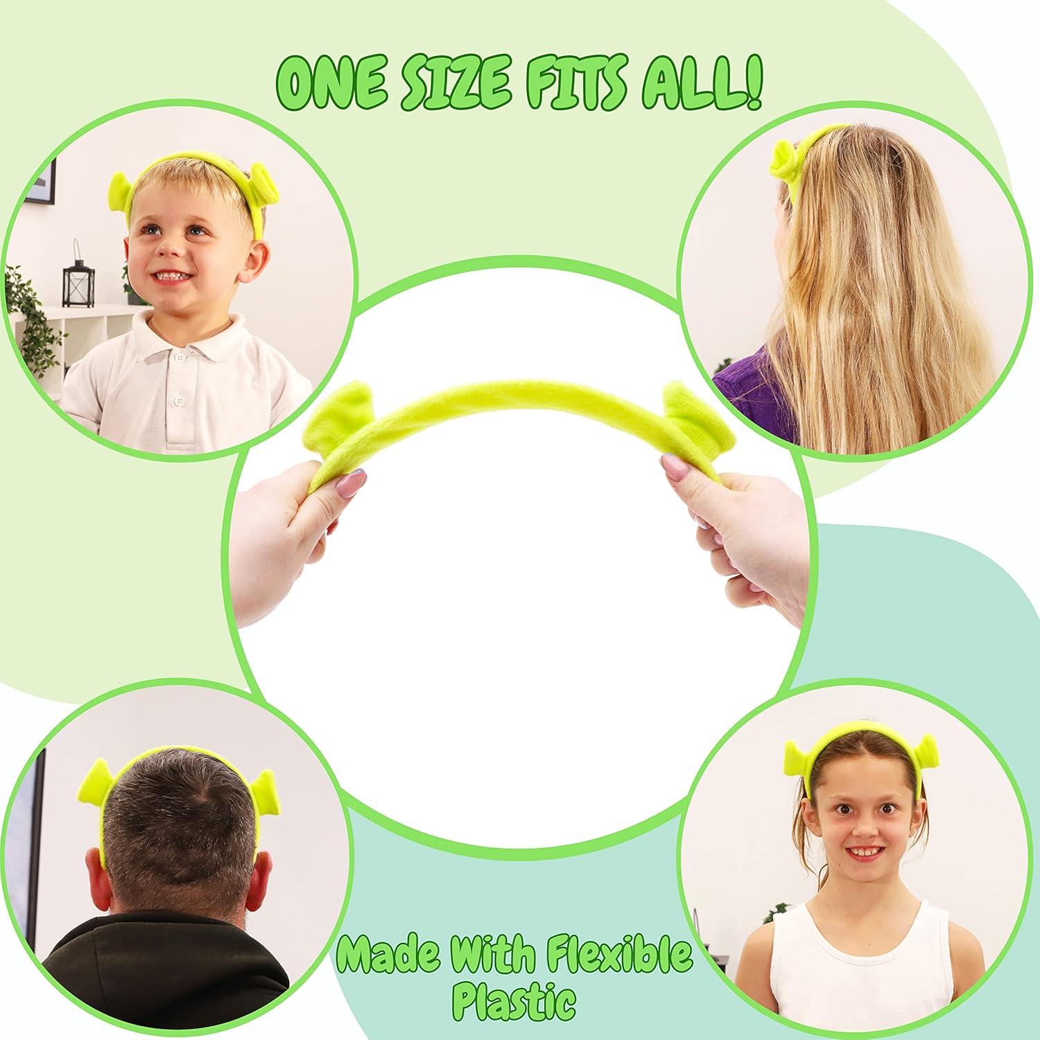 Diadema de Disfraz de Shrek Toyland® - Ogro Verde Talla Única