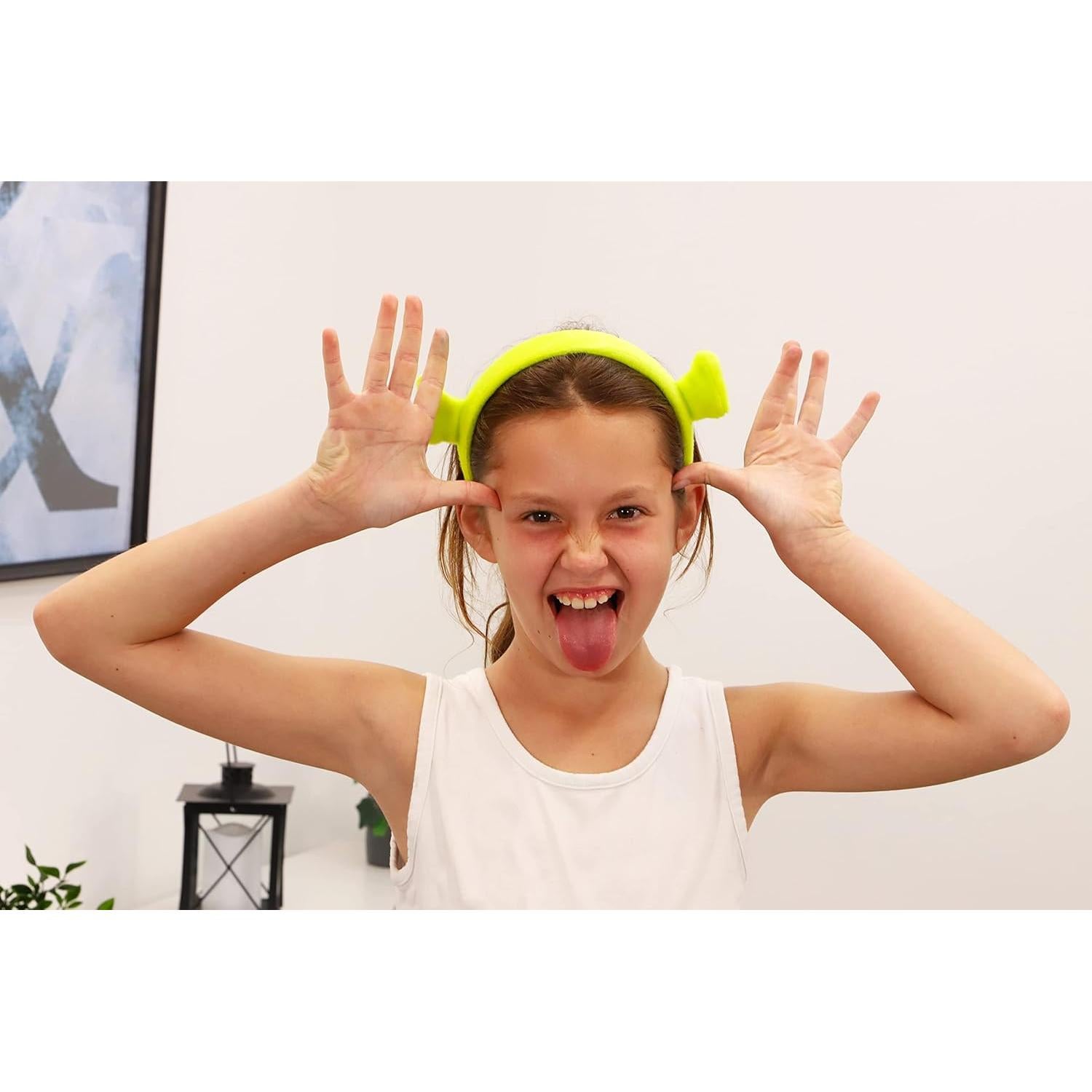 Diadema de Disfraz de Shrek Toyland® - Ogro Verde Talla Única