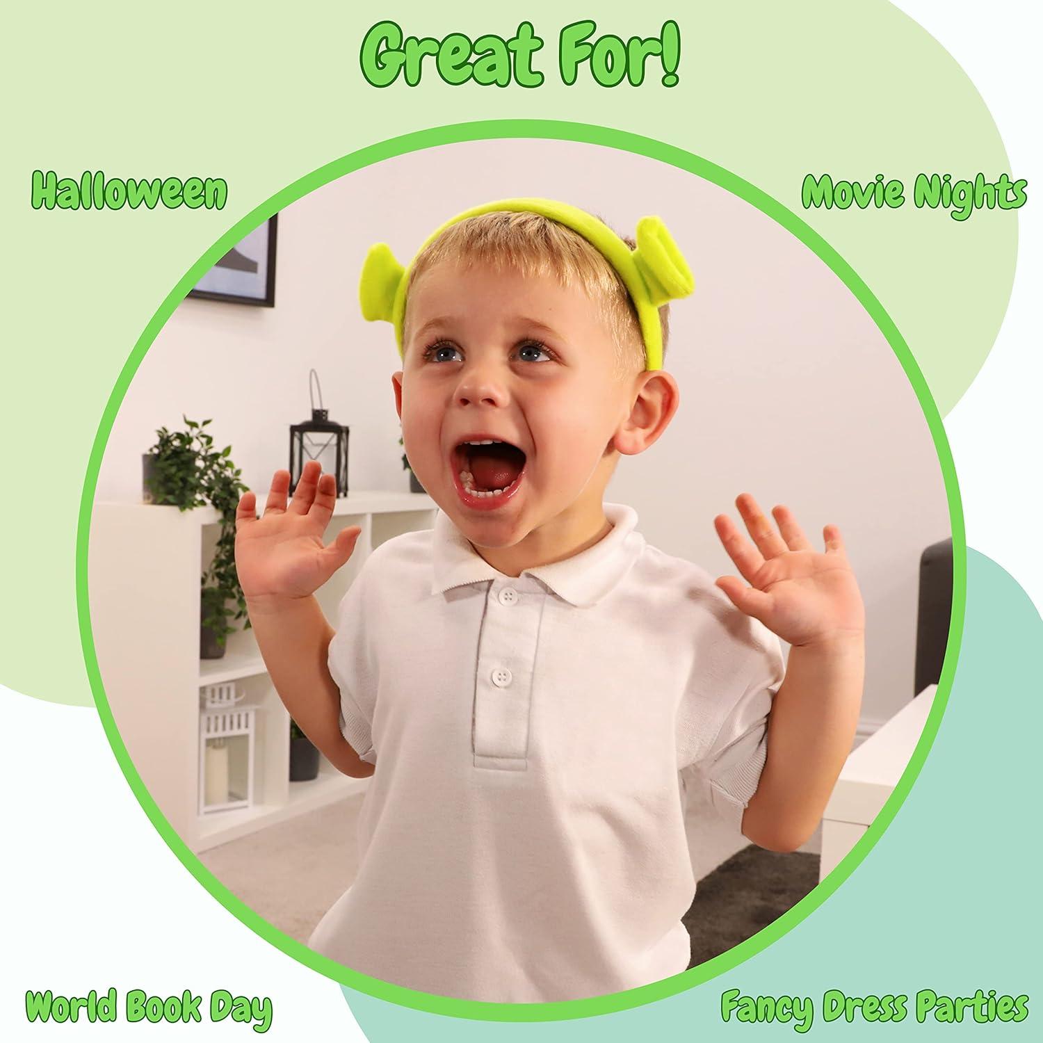 Diadema de Disfraz de Shrek Toyland® - Ogro Verde Talla Única