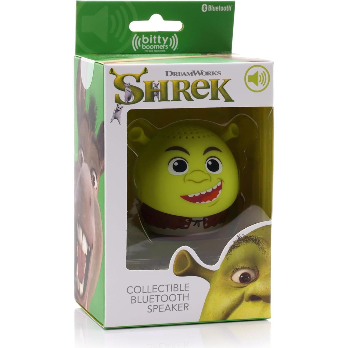 Altavoz Bluetooth Bitty Boomers Shrek 5cm Multicolor