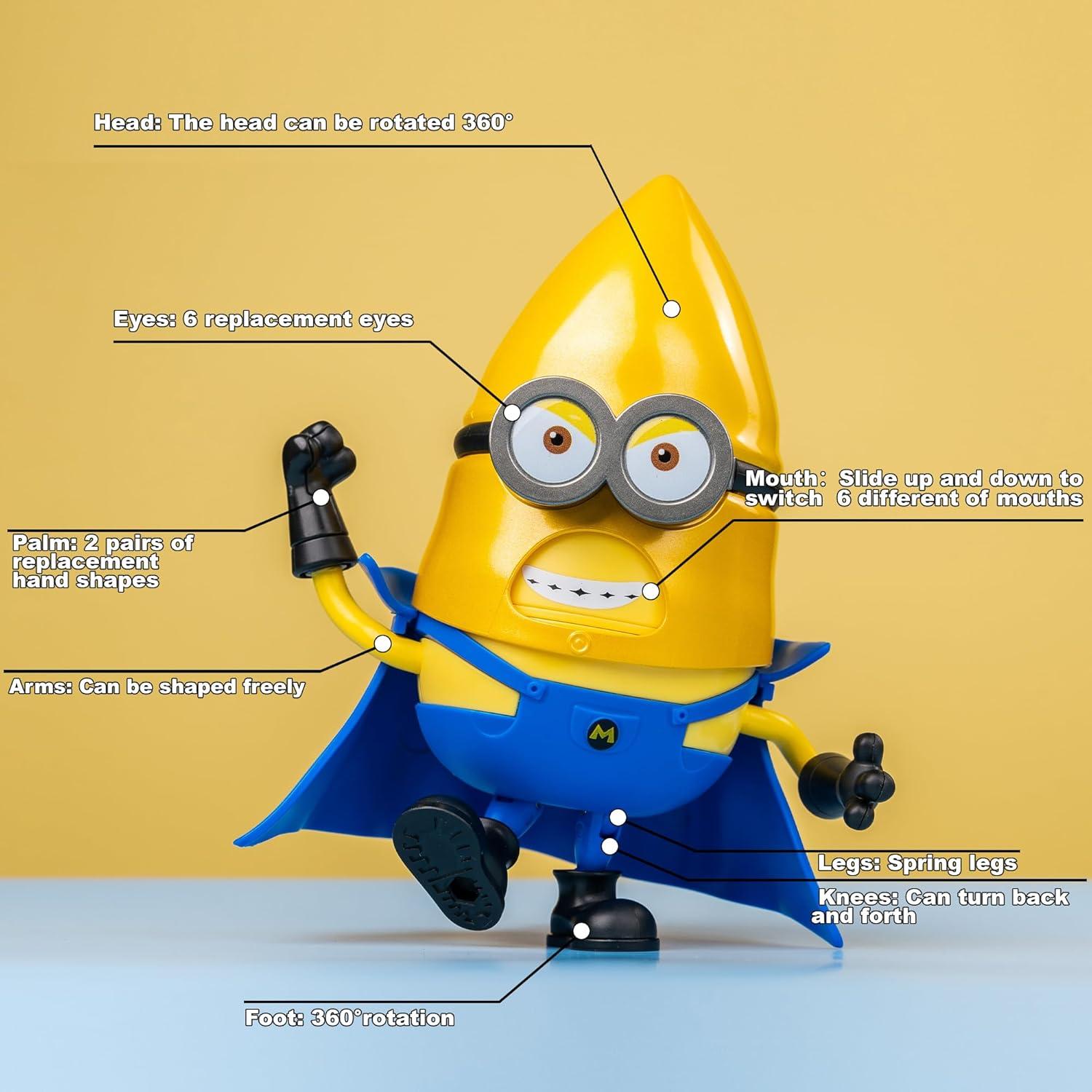Juguete de Minions Despicable Me 4 Mega Gus 14 cm Interactivo