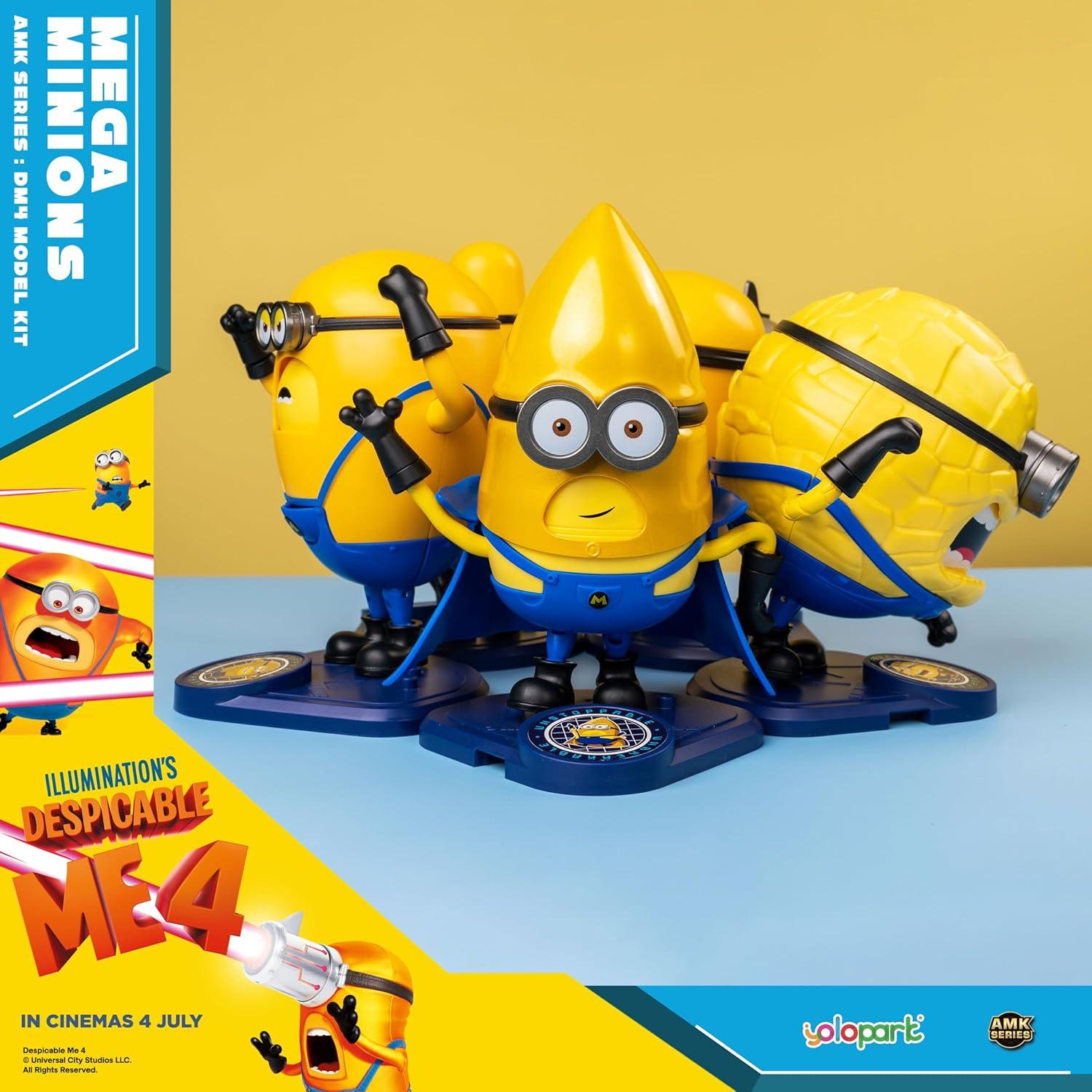Juguete de Minions Despicable Me 4 Mega Gus 14 cm Interactivo