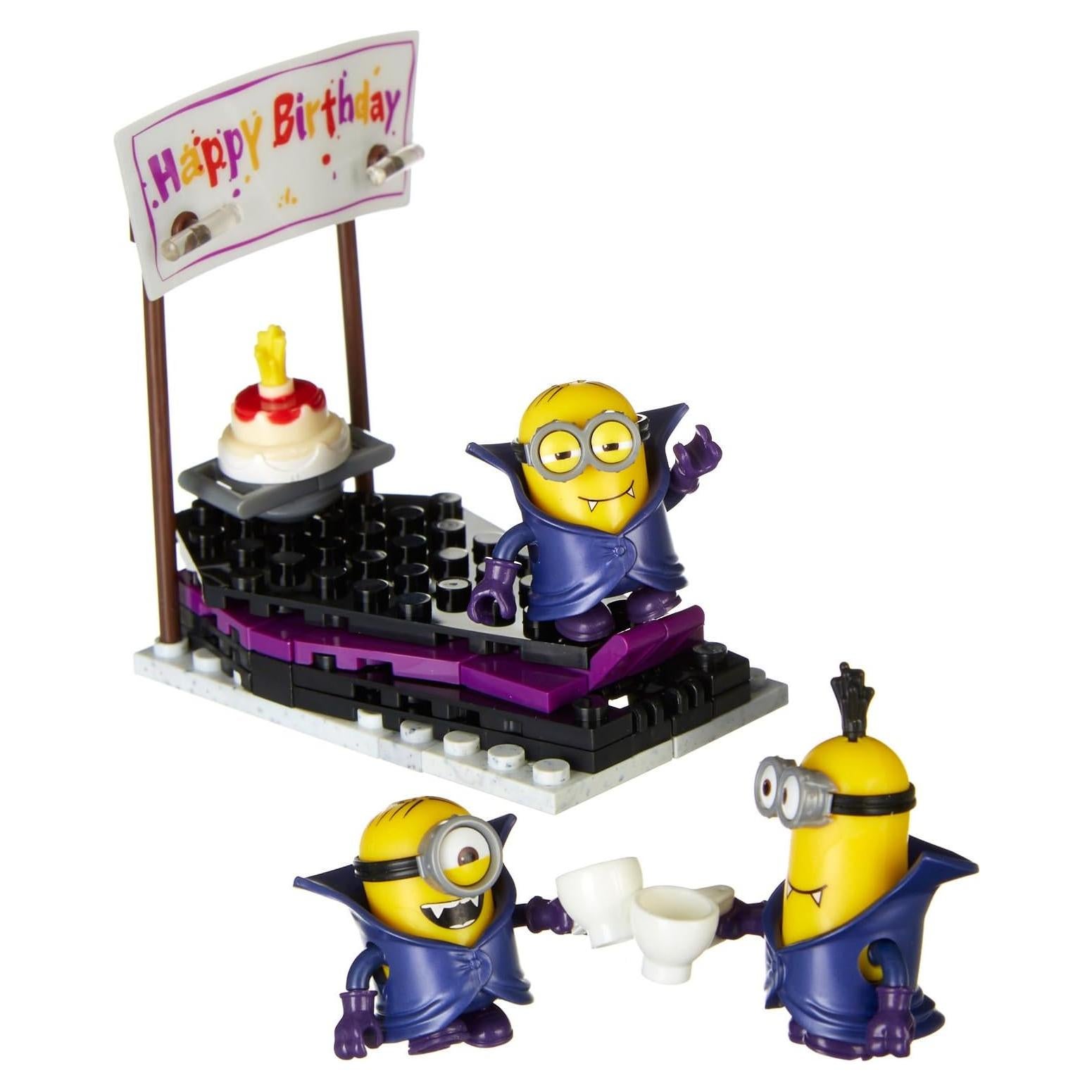 Mega Bloks Minions Sorpresa Vampiro - Fiesta Construible