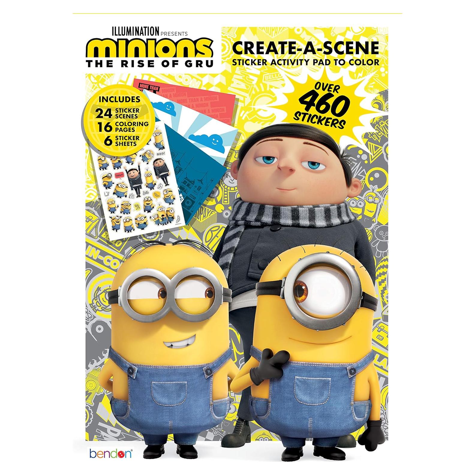 Bloc de Actividades Despicable Me 24 Páginas con Stickers
