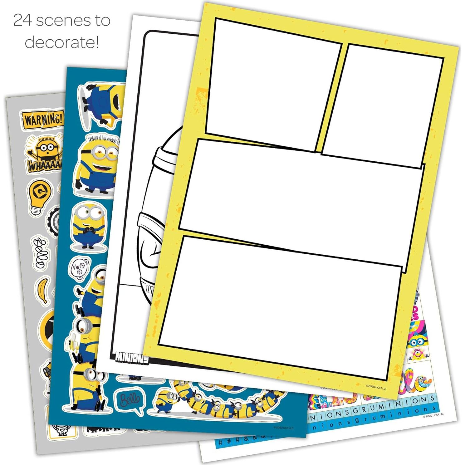 Bloc de Actividades Despicable Me 24 Páginas con Stickers