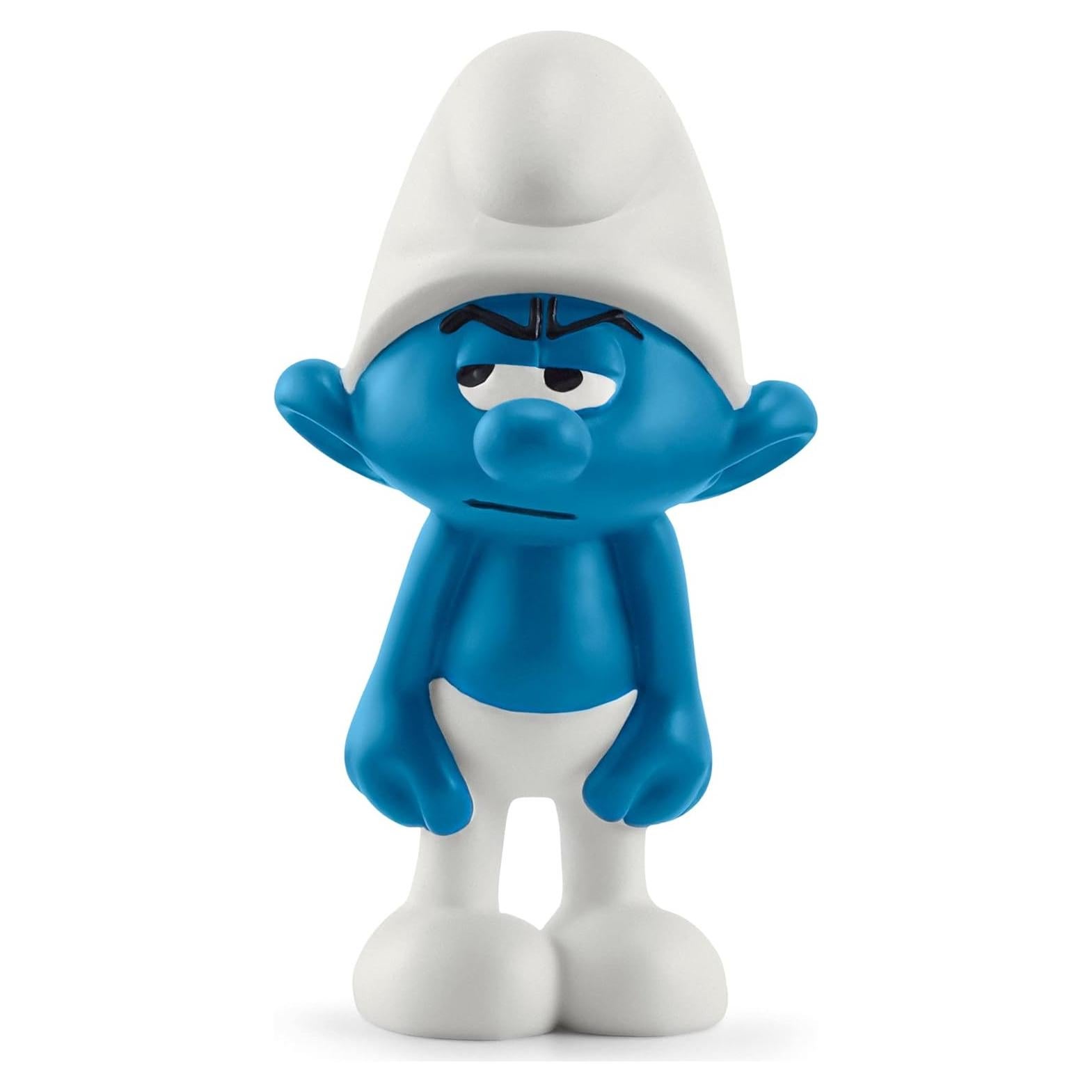 Figurita Pitufo Gruñón Schleich 10g 4.06cm 3+