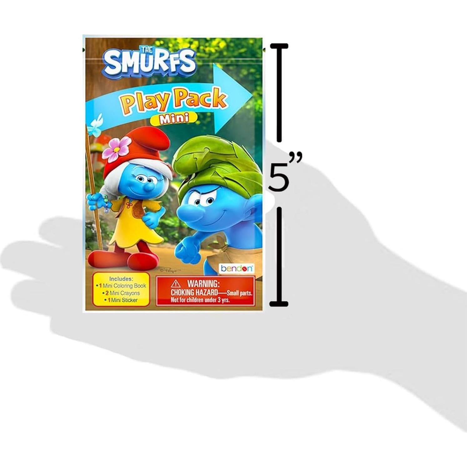 Conjunto de Libros para Colorear Pitufo Nickelodeon - Actividades y Stickers