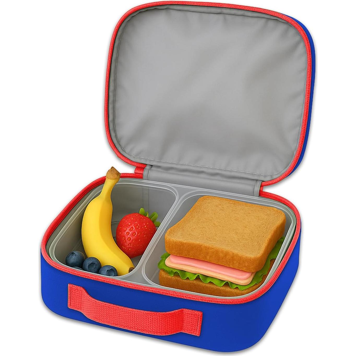 Set de Almuerzo Aislado Smurfs Peyo con Botella y Stickers