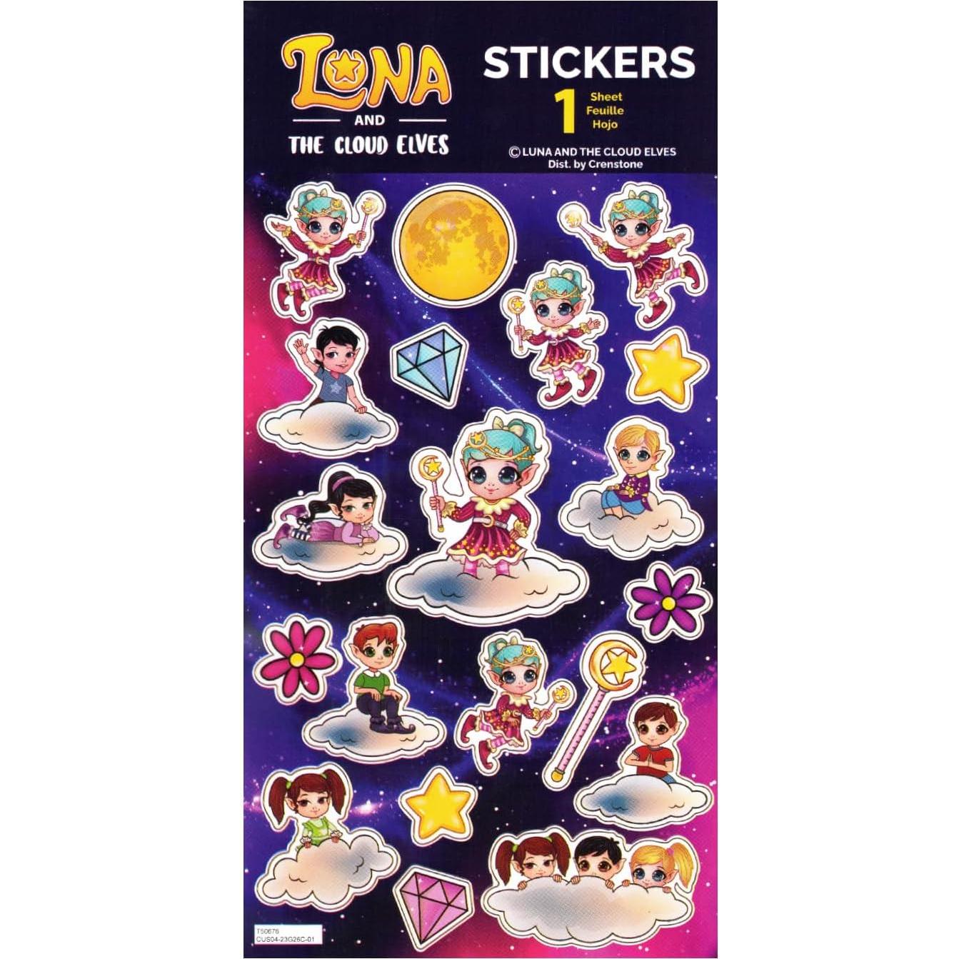 Set de Almuerzo Aislado Smurfs Peyo con Botella y Stickers