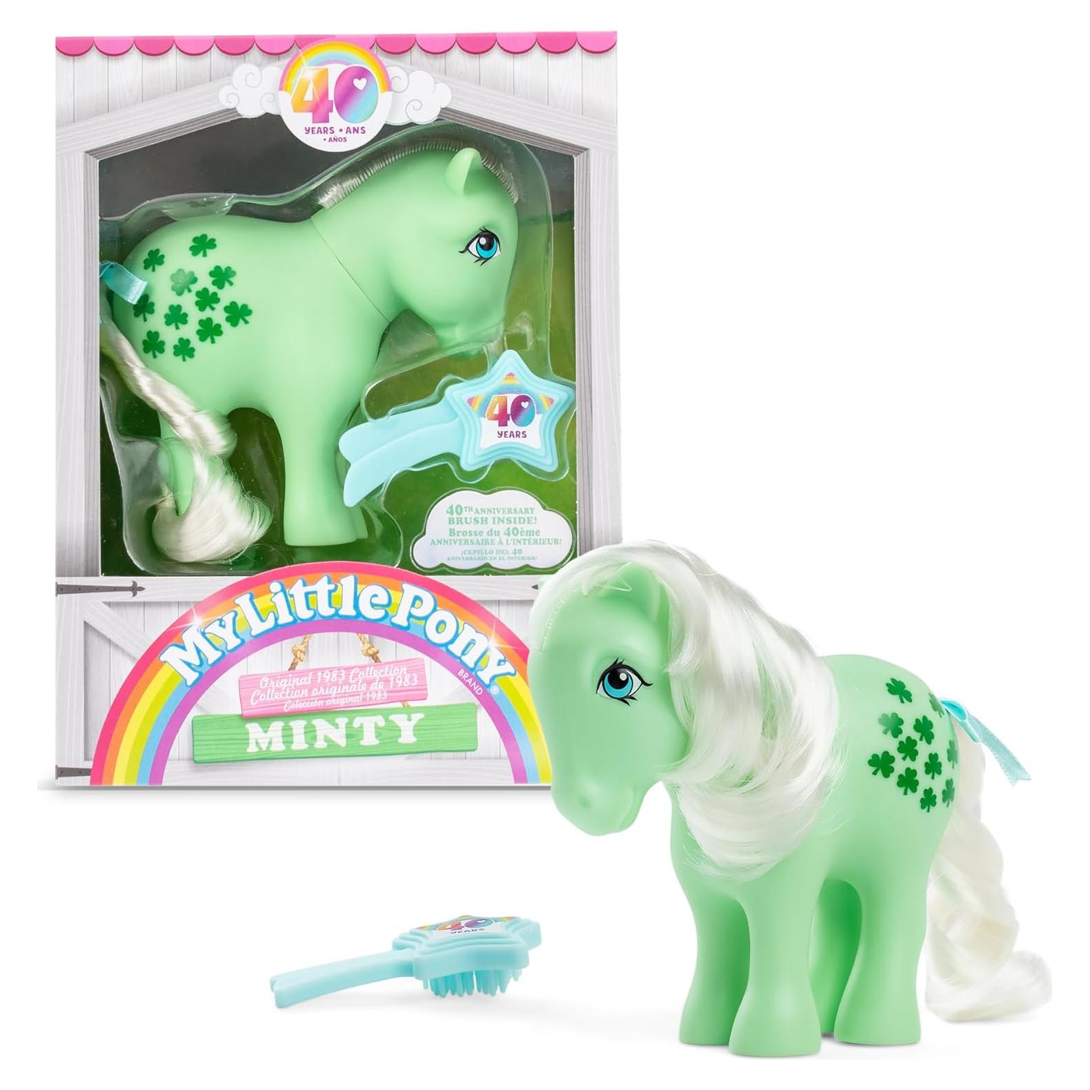 Mi Pequeño Pony Minty 10 cm 40 Aniversario Figura Colección