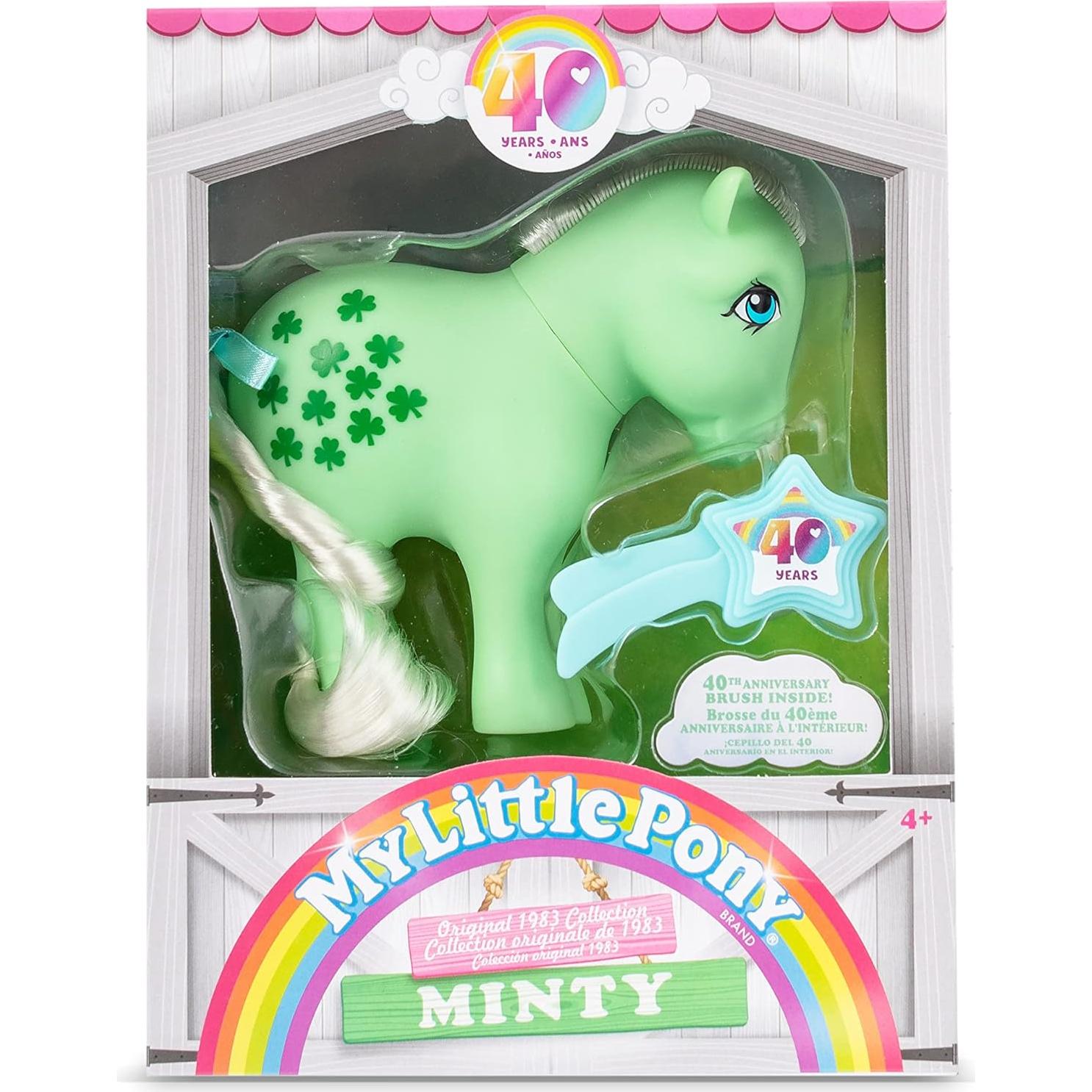 Mi Pequeño Pony Minty 10 cm 40 Aniversario Figura Colección