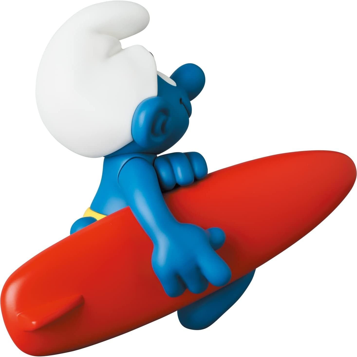 Figura Ultra Detalle Pitufo Surfista Medicom 7.6 cm